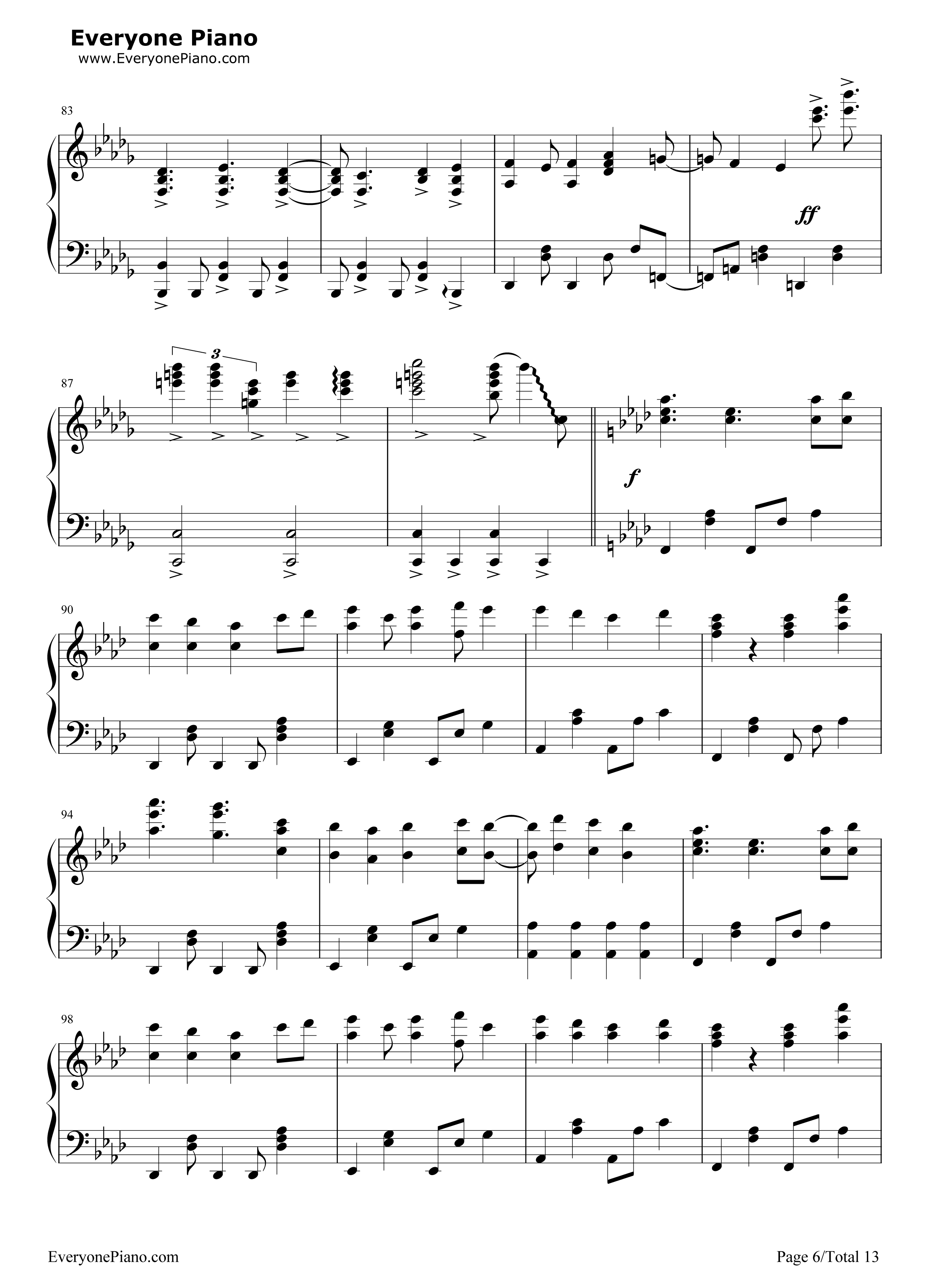 初音未来的消失钢琴谱_cosMo__暴走P__触手猴