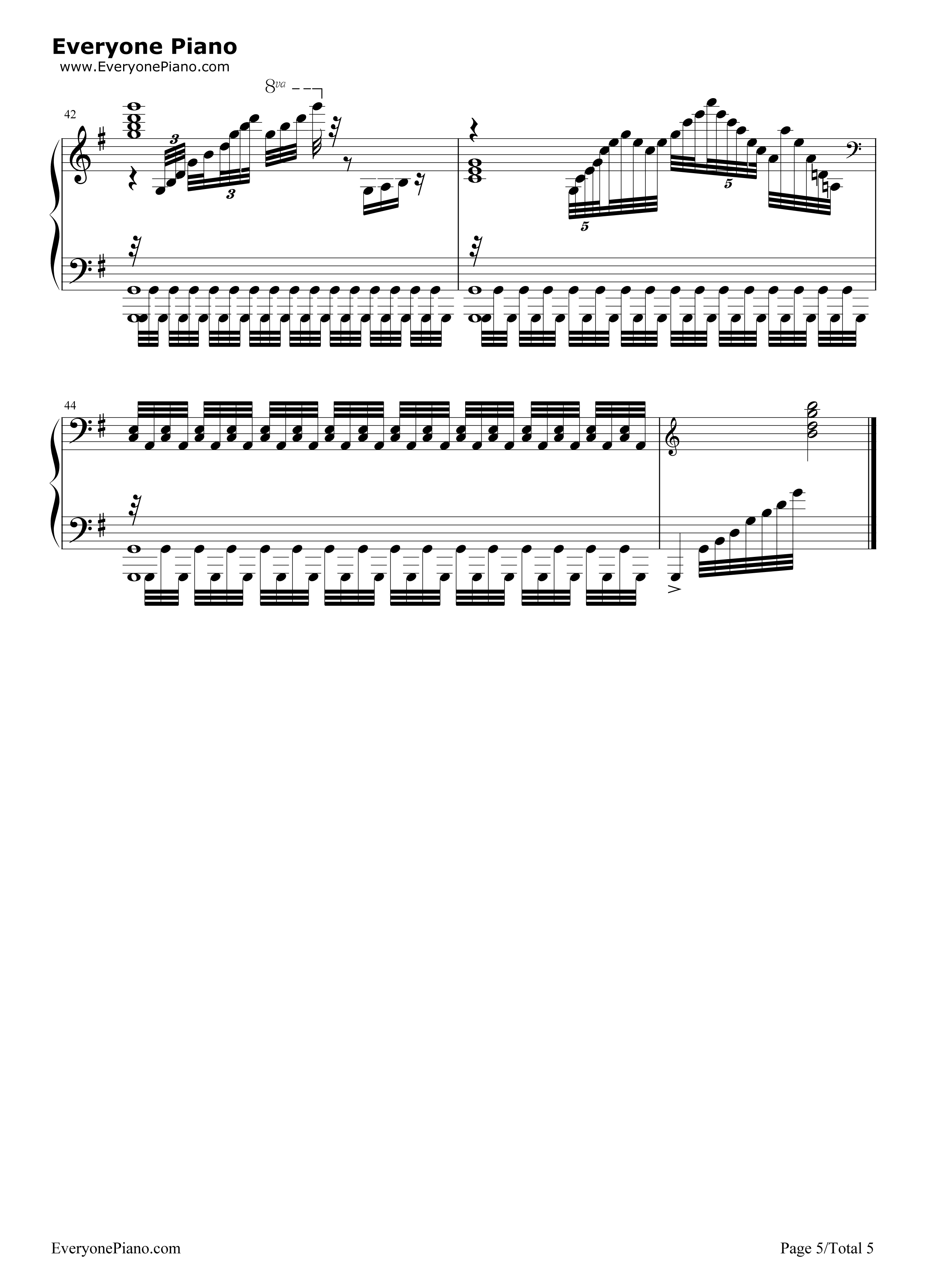 Courage钢琴谱_户松遥