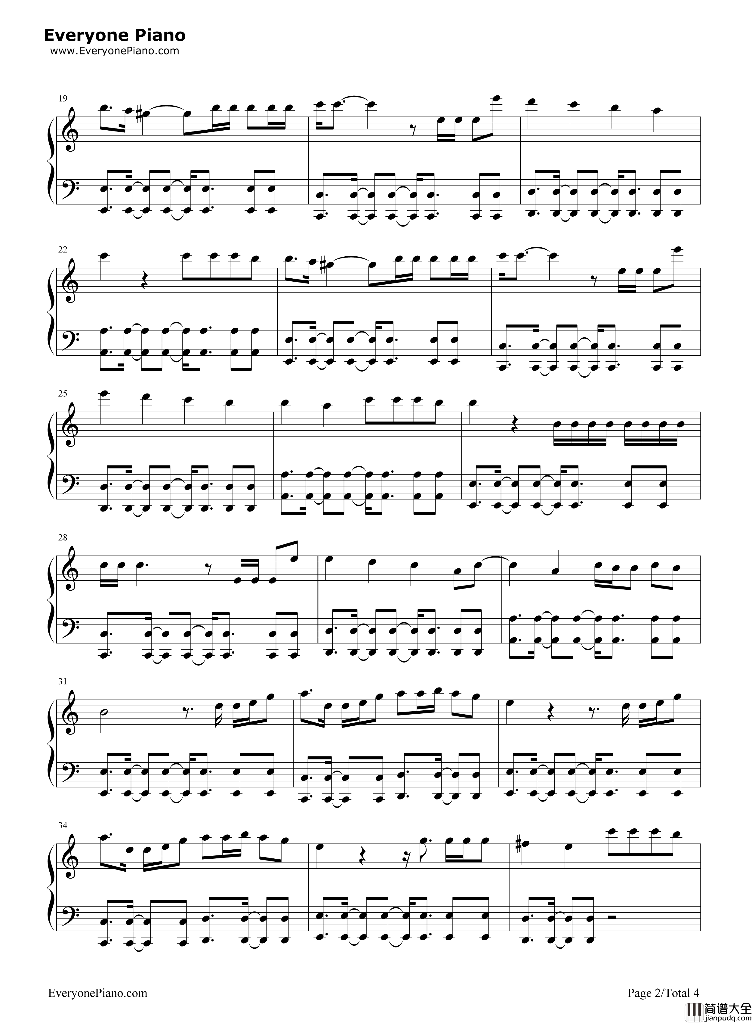 Legends_Never_Die钢琴谱_Against_the_Current