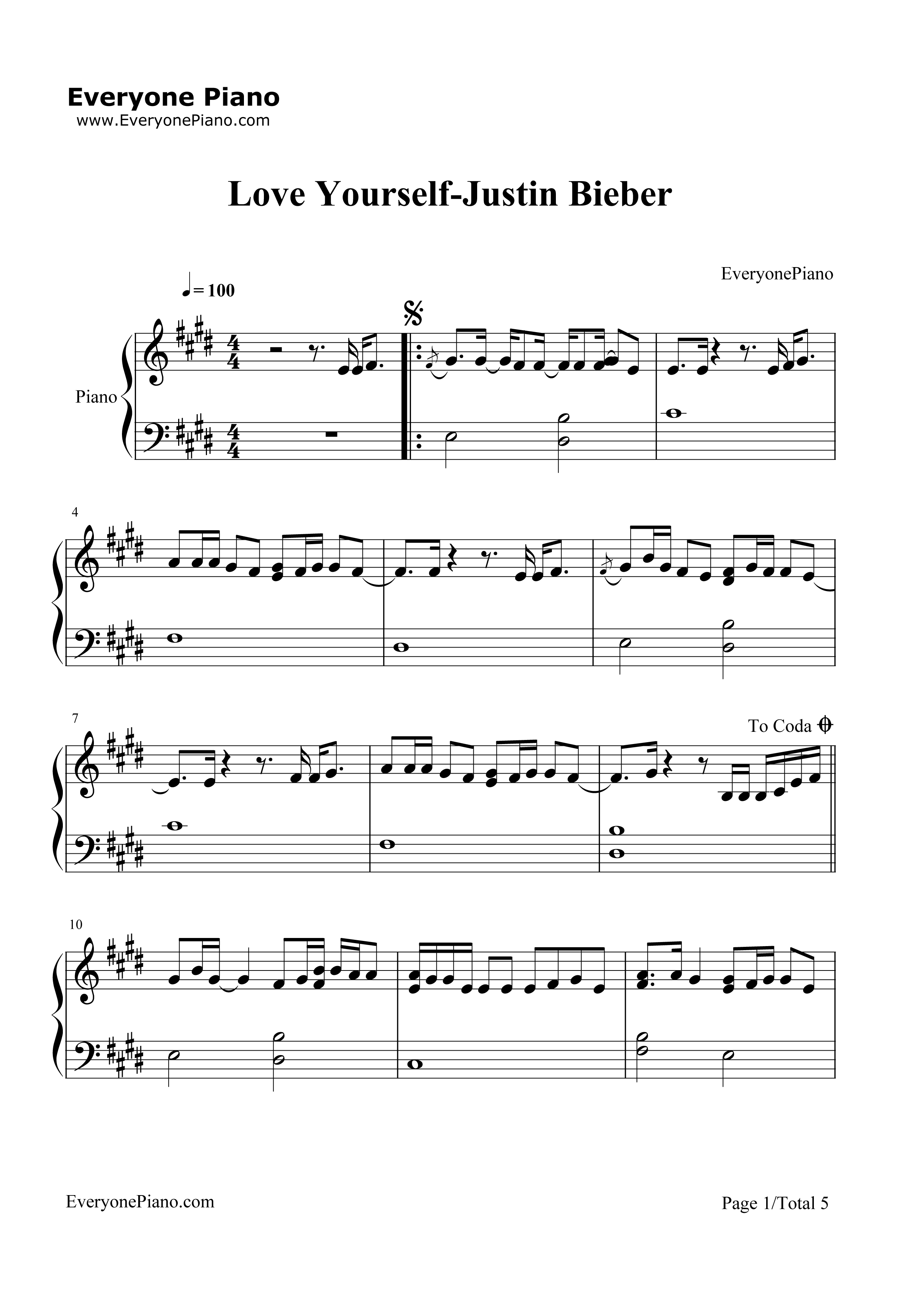 Love_Yourself钢琴谱_Justin_Bieber