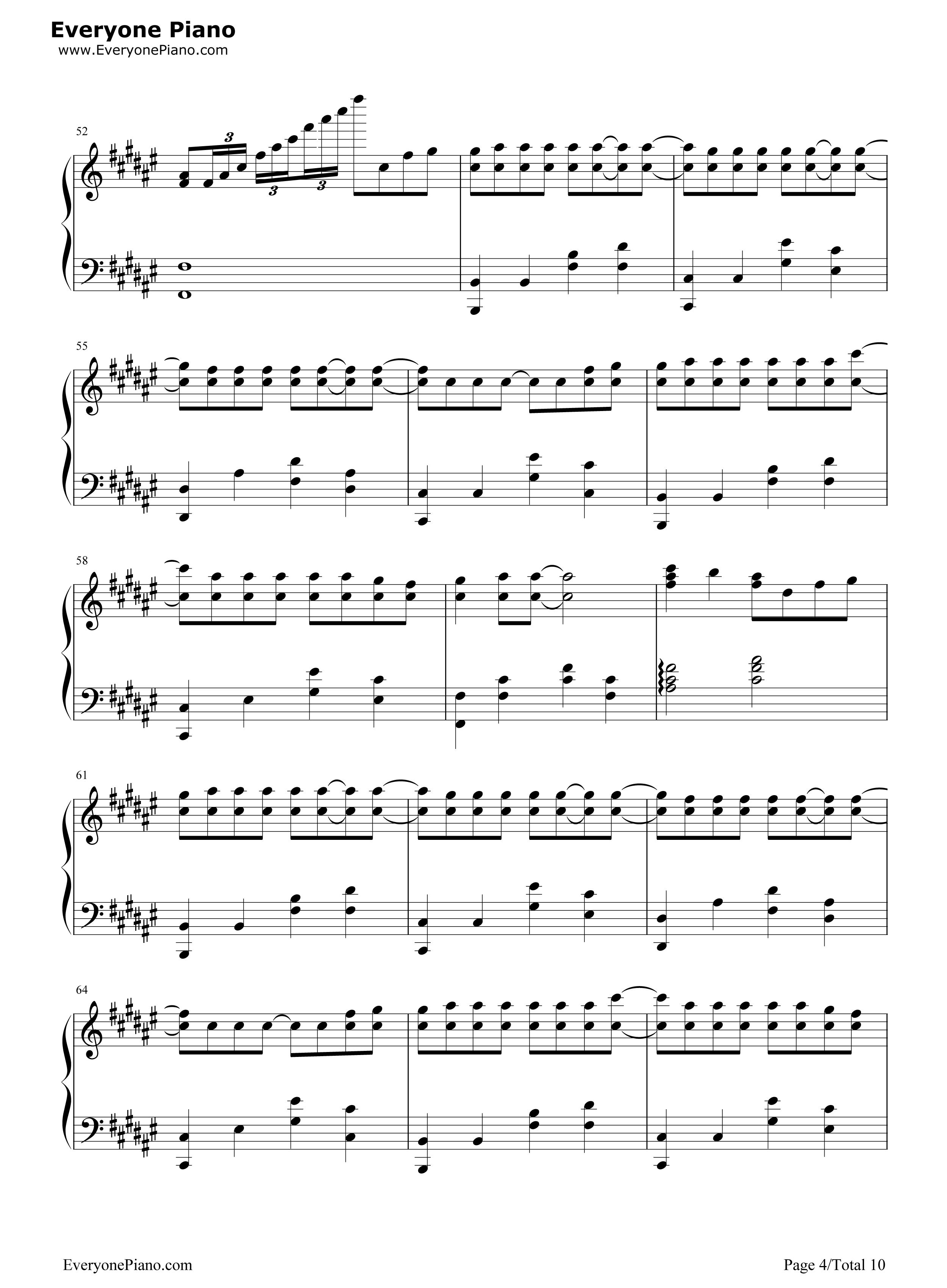 Secret_Base_~君がくれたもの~钢琴谱_ZONE