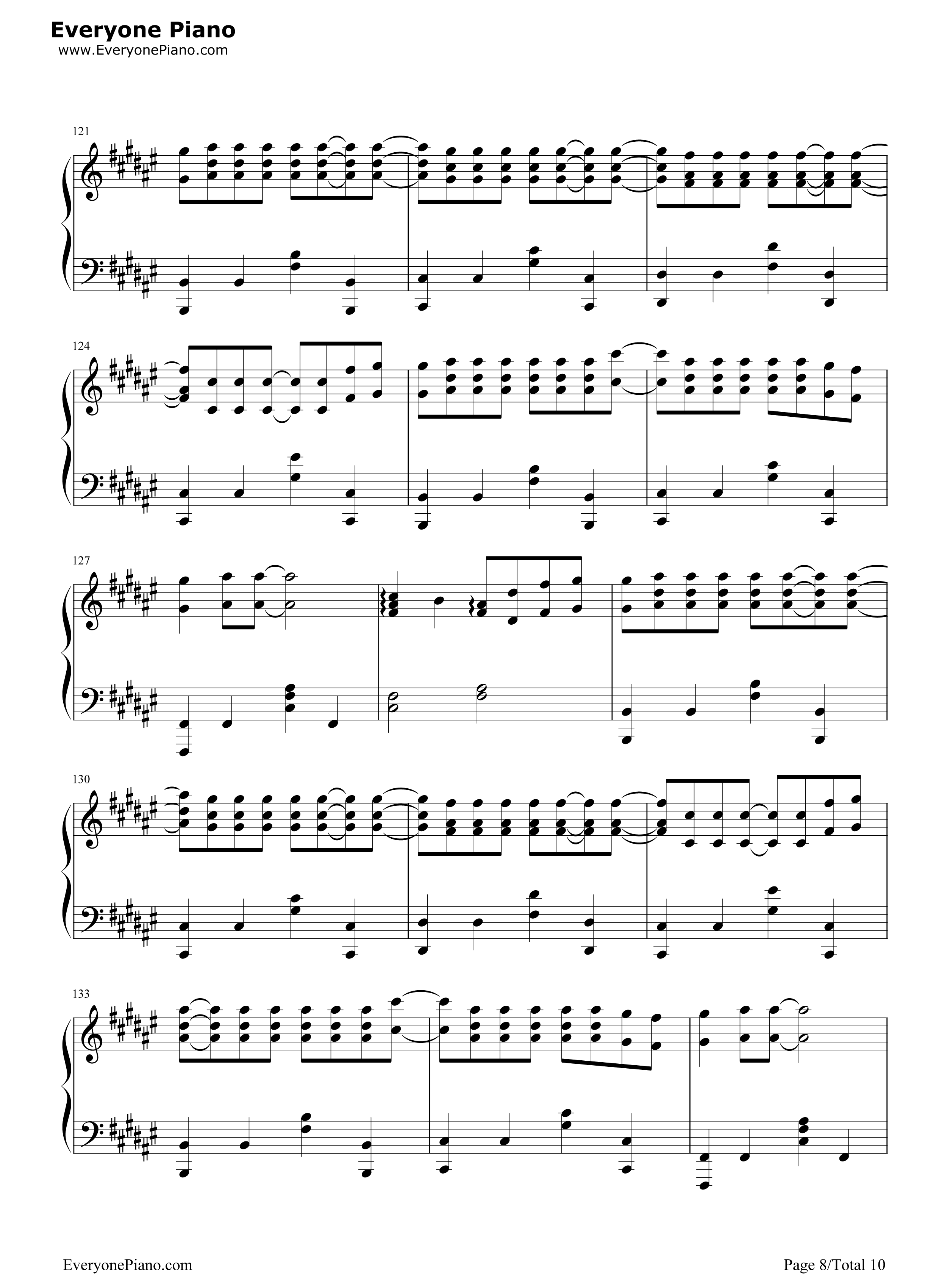 Secret_Base_~君がくれたもの~钢琴谱_ZONE