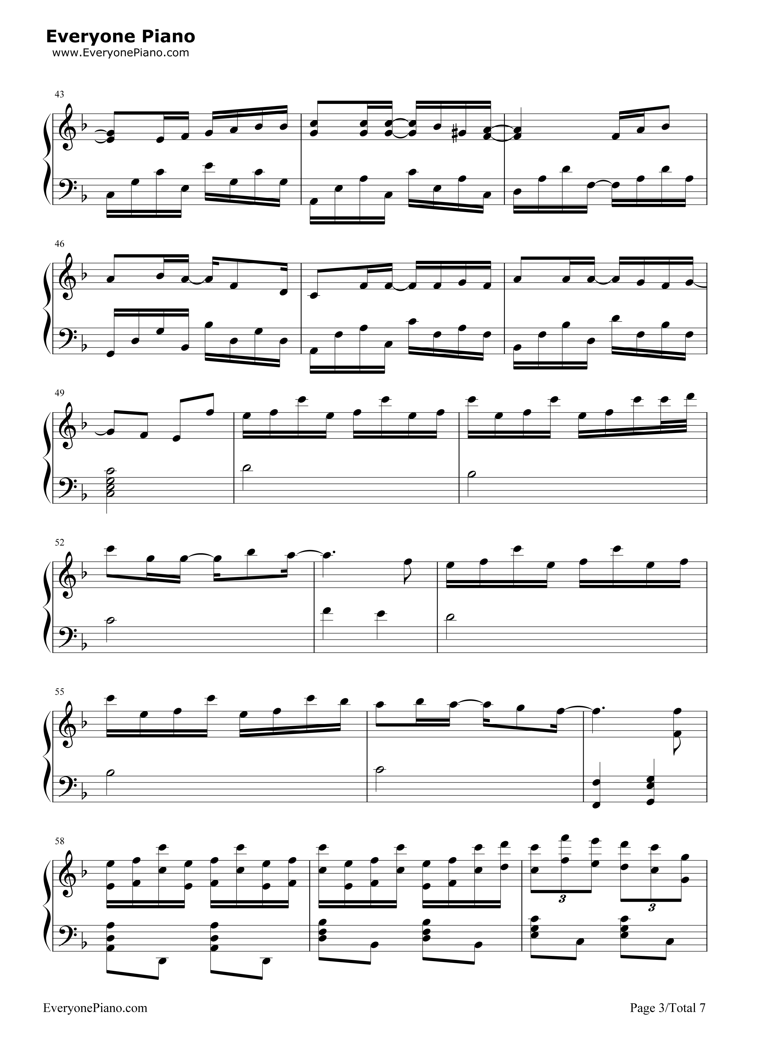 The_Letter钢琴谱_KIVΛ