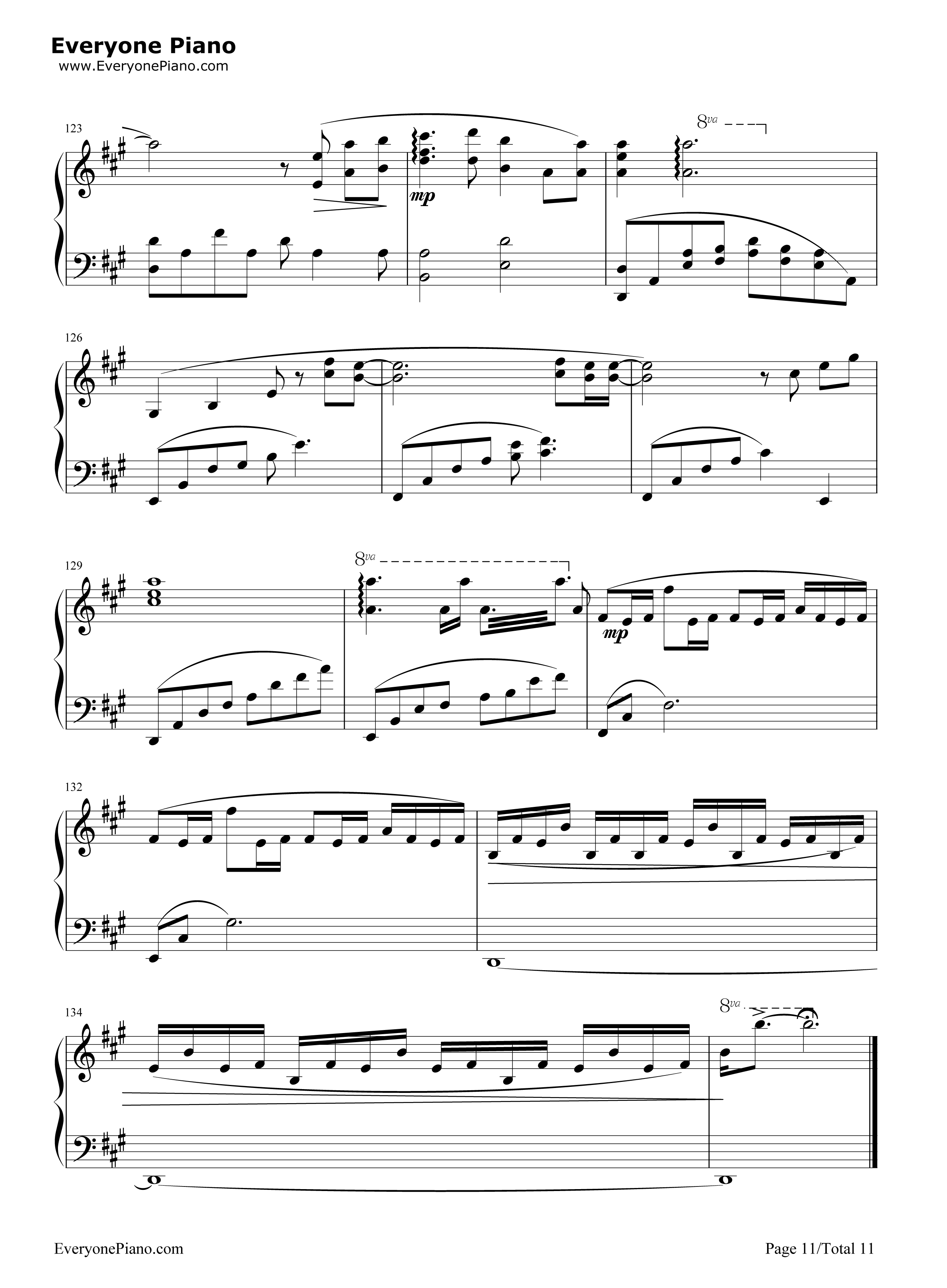 月夜に舞う恋の花钢琴谱_ういにゃす