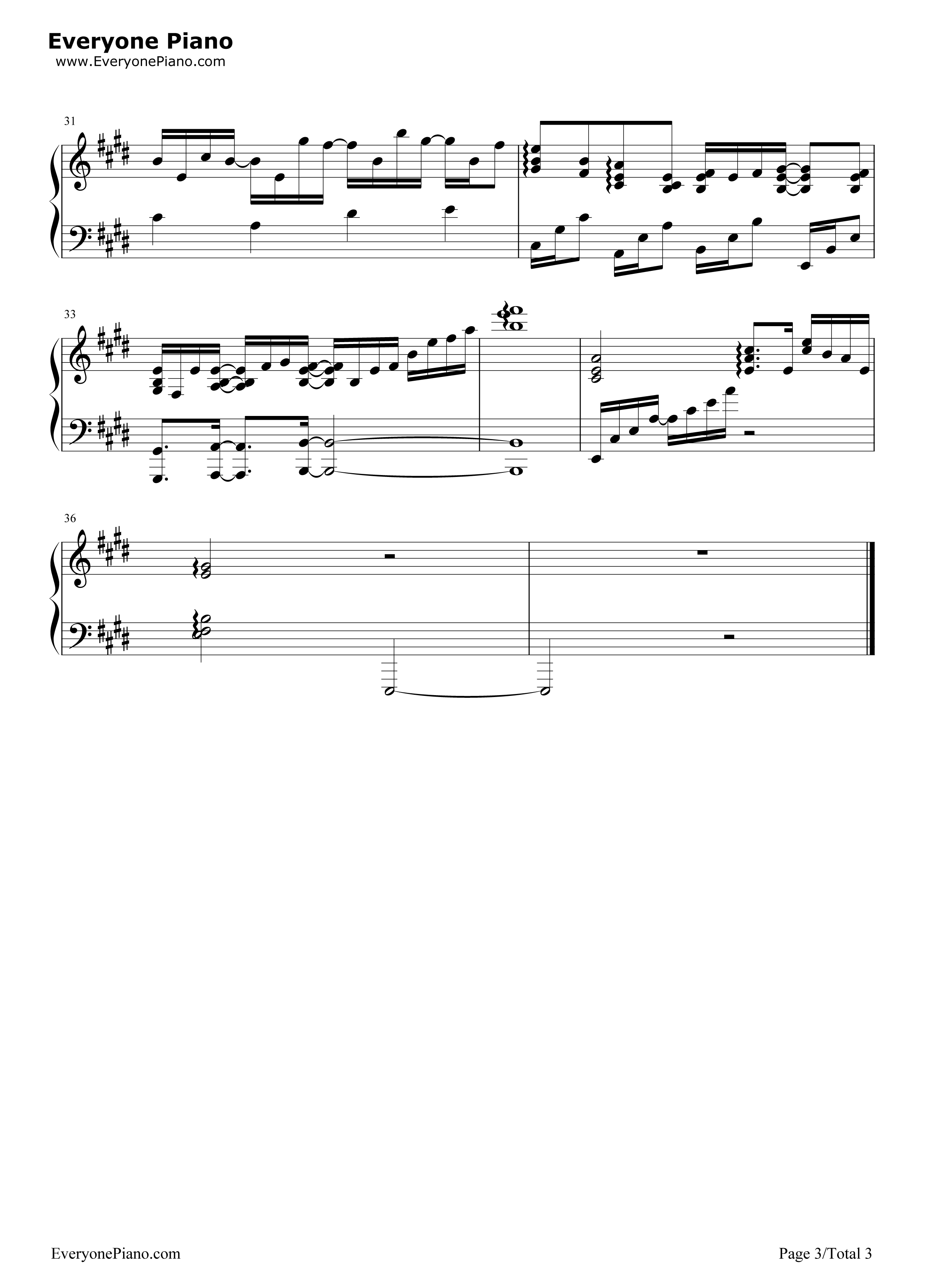 いつもどんなときも全員のために钢琴谱_藤泽庆昌