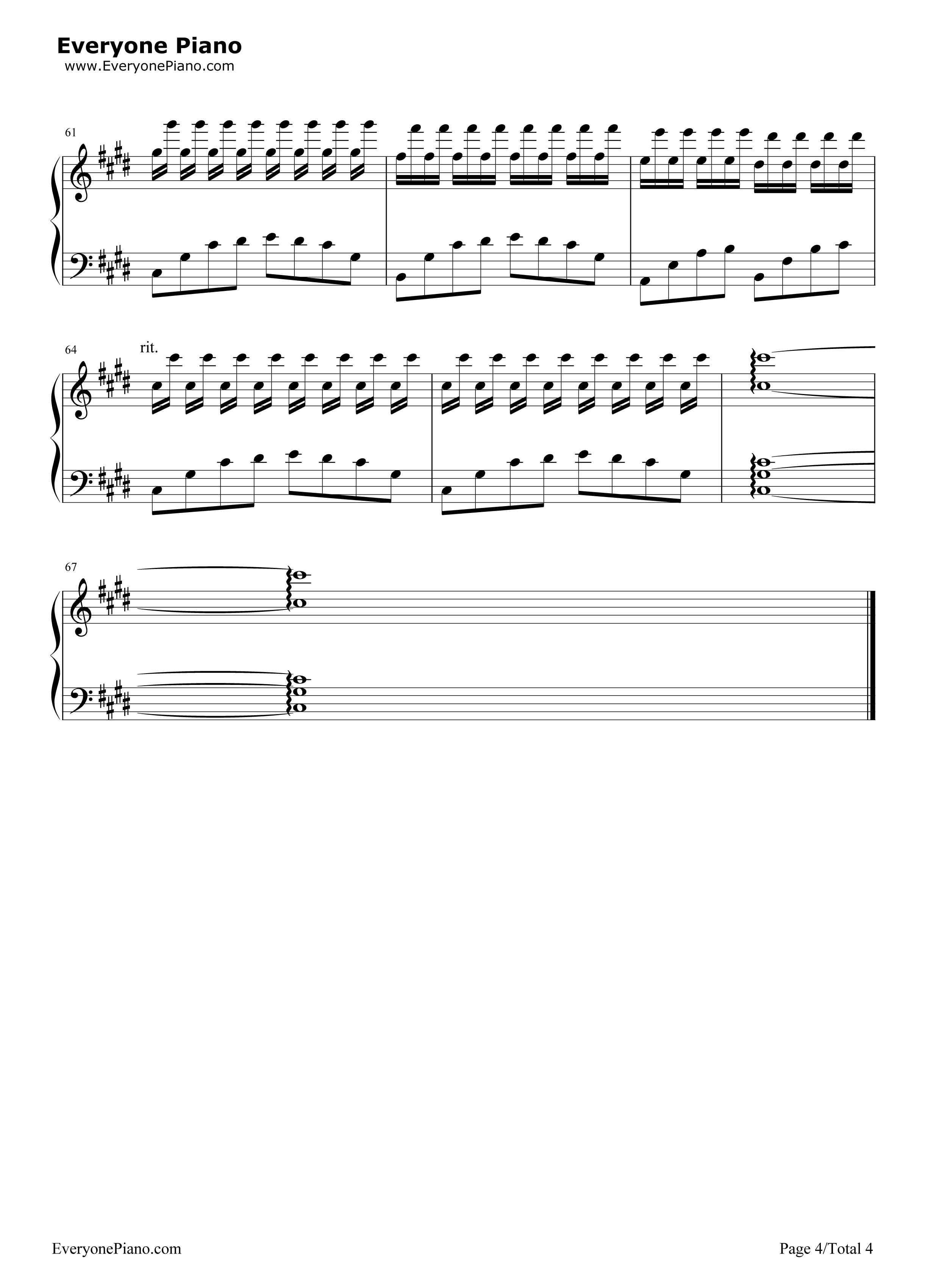 蝶恋钢琴谱_林坤信