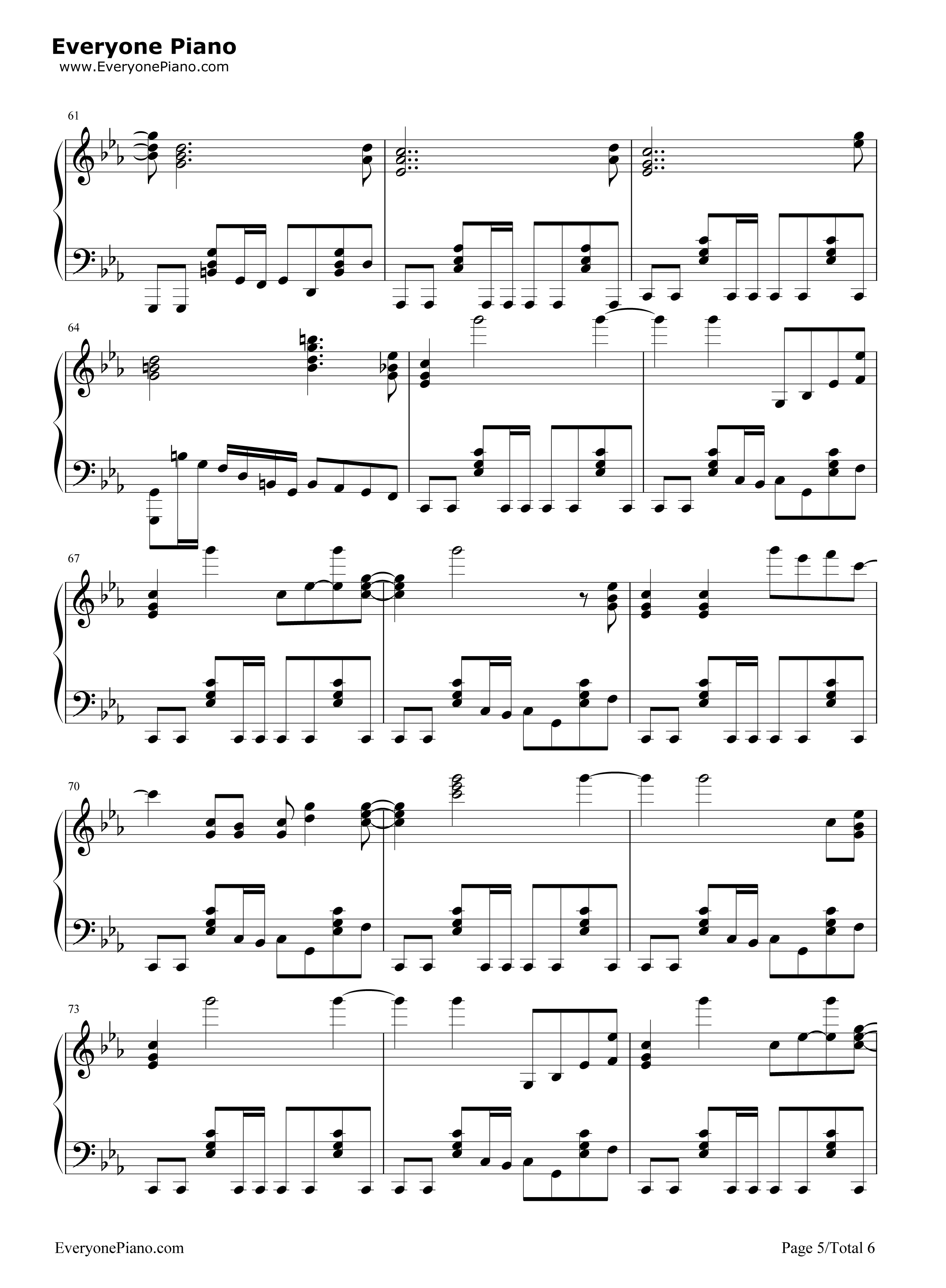 神様お願い钢琴谱_ハナエ（EMI音乐）