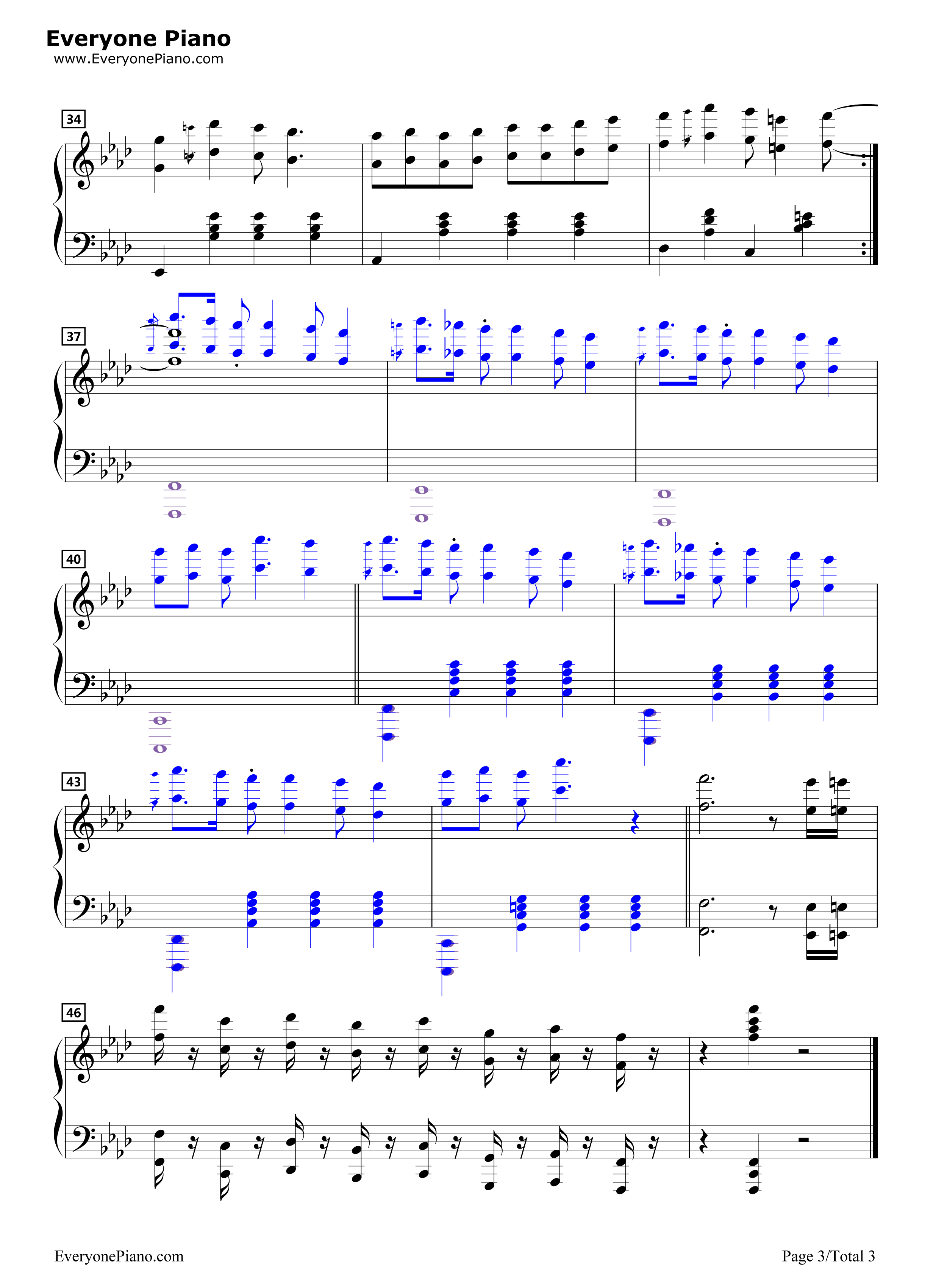 名探偵コナンメイン·テーマ钢琴谱_大野克夫