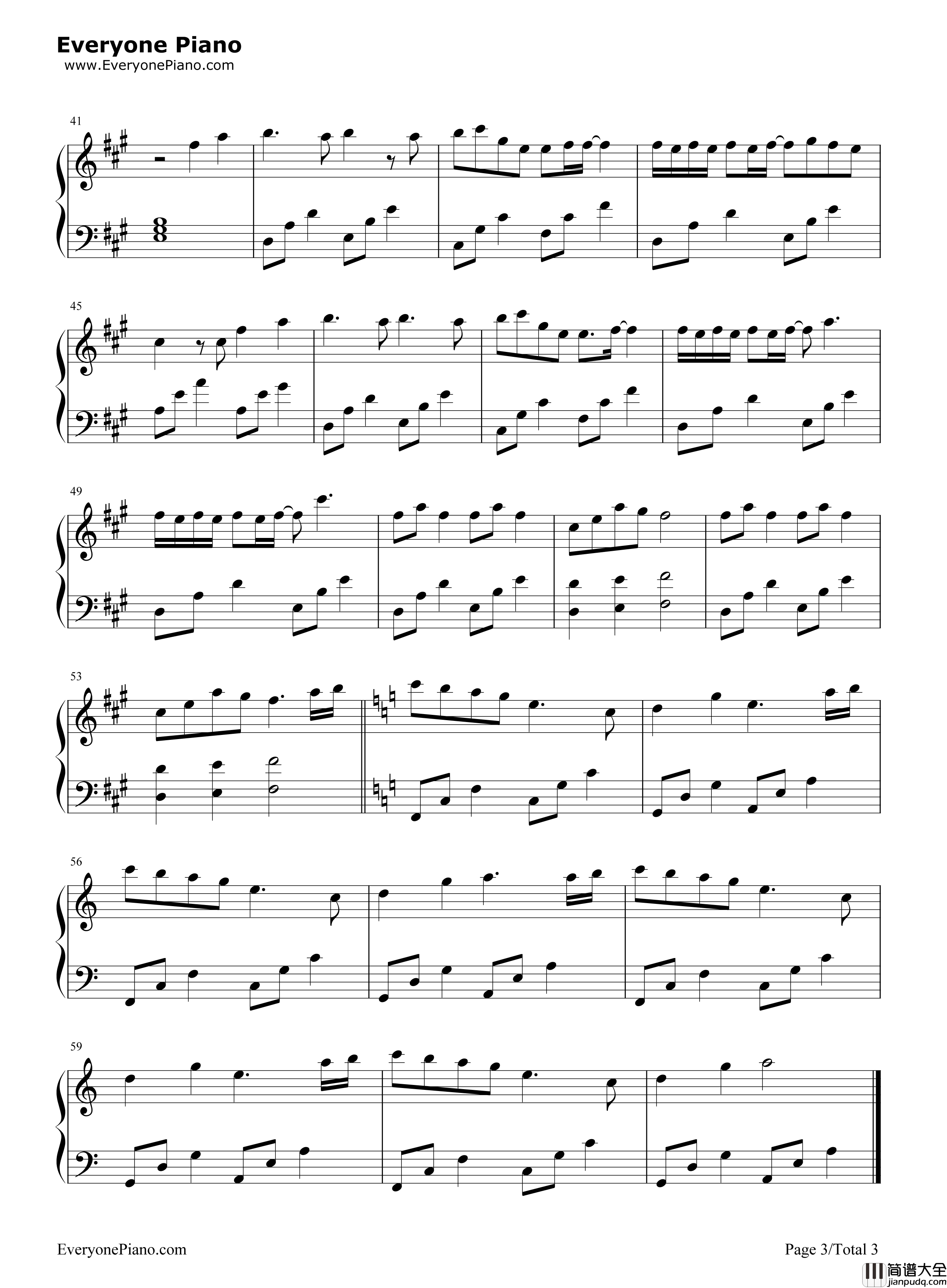 渡月橋_～君_想ふ～钢琴谱_仓木麻衣