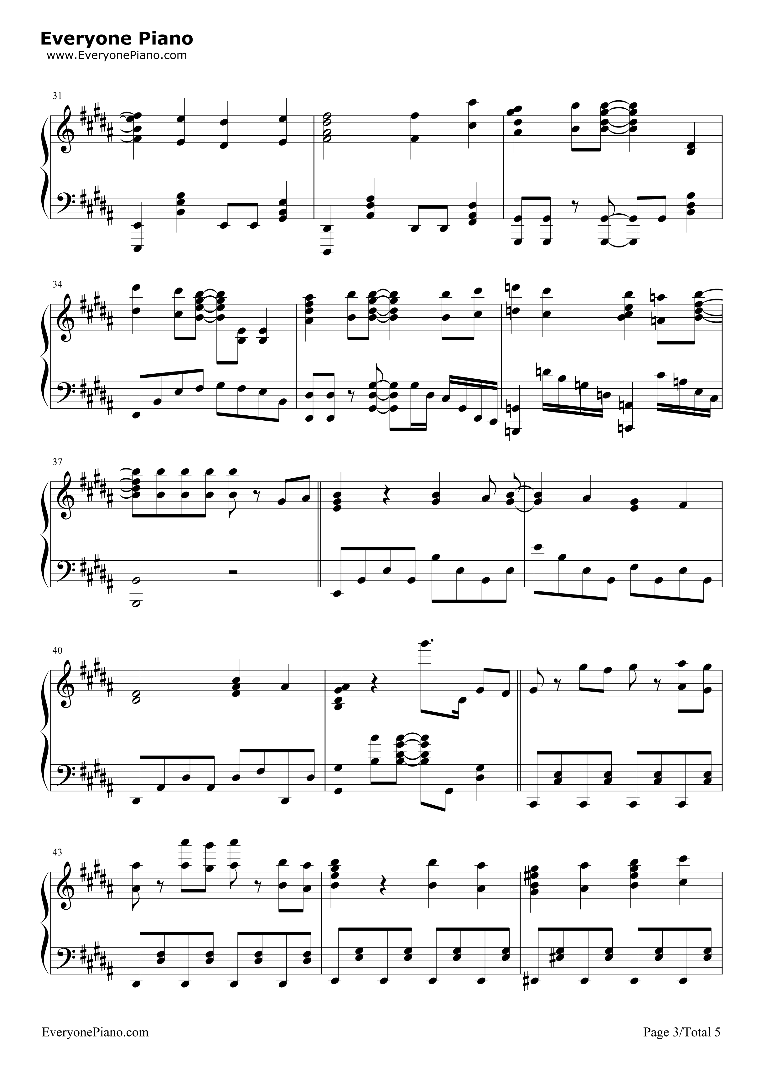 Reason钢琴谱_DRAMATIC_STARS_Beit_S.E.M_High×Joker_W_Jupiter