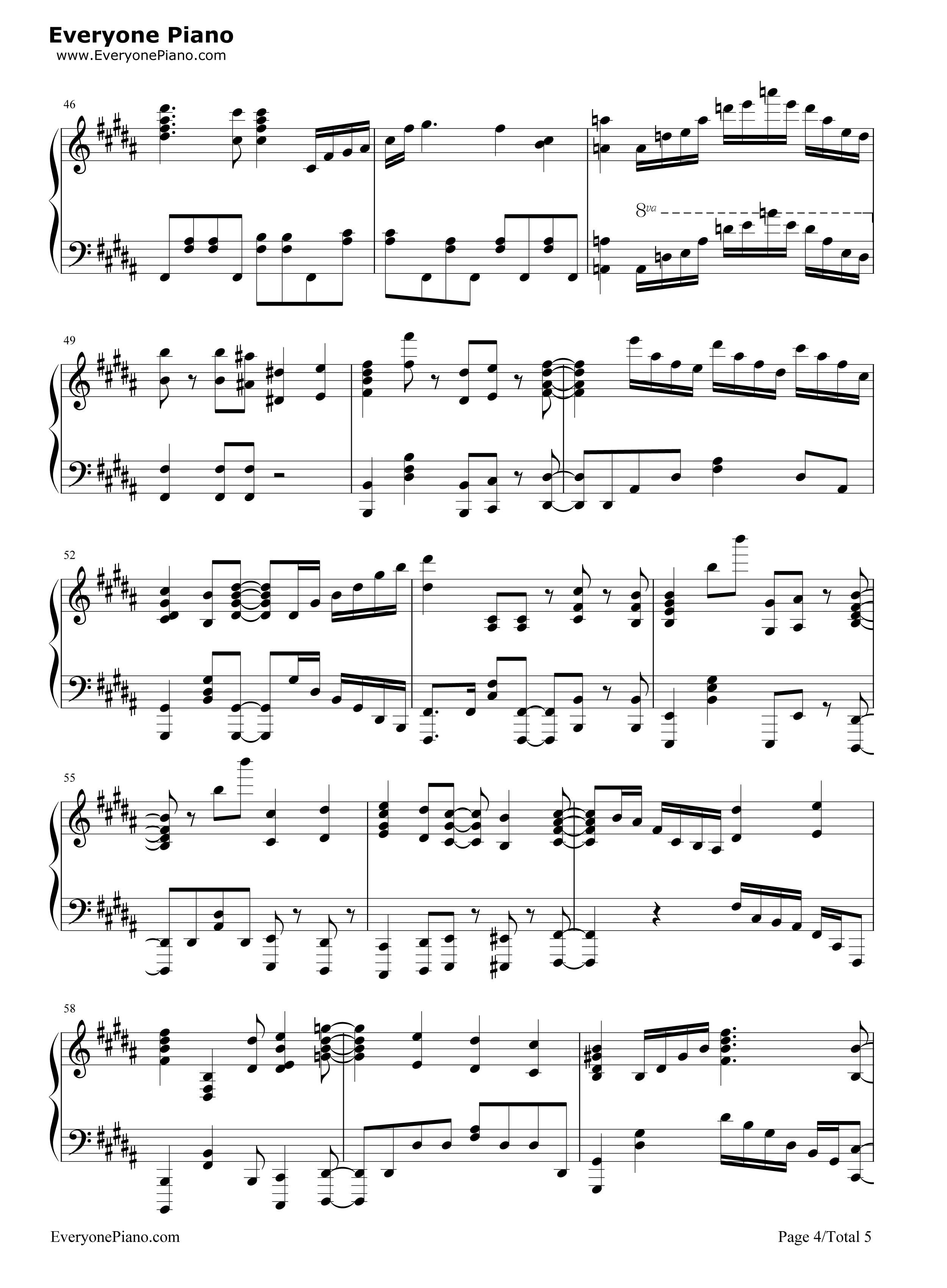 Reason钢琴谱_DRAMATIC_STARS_Beit_S.E.M_High×Joker_W_Jupiter