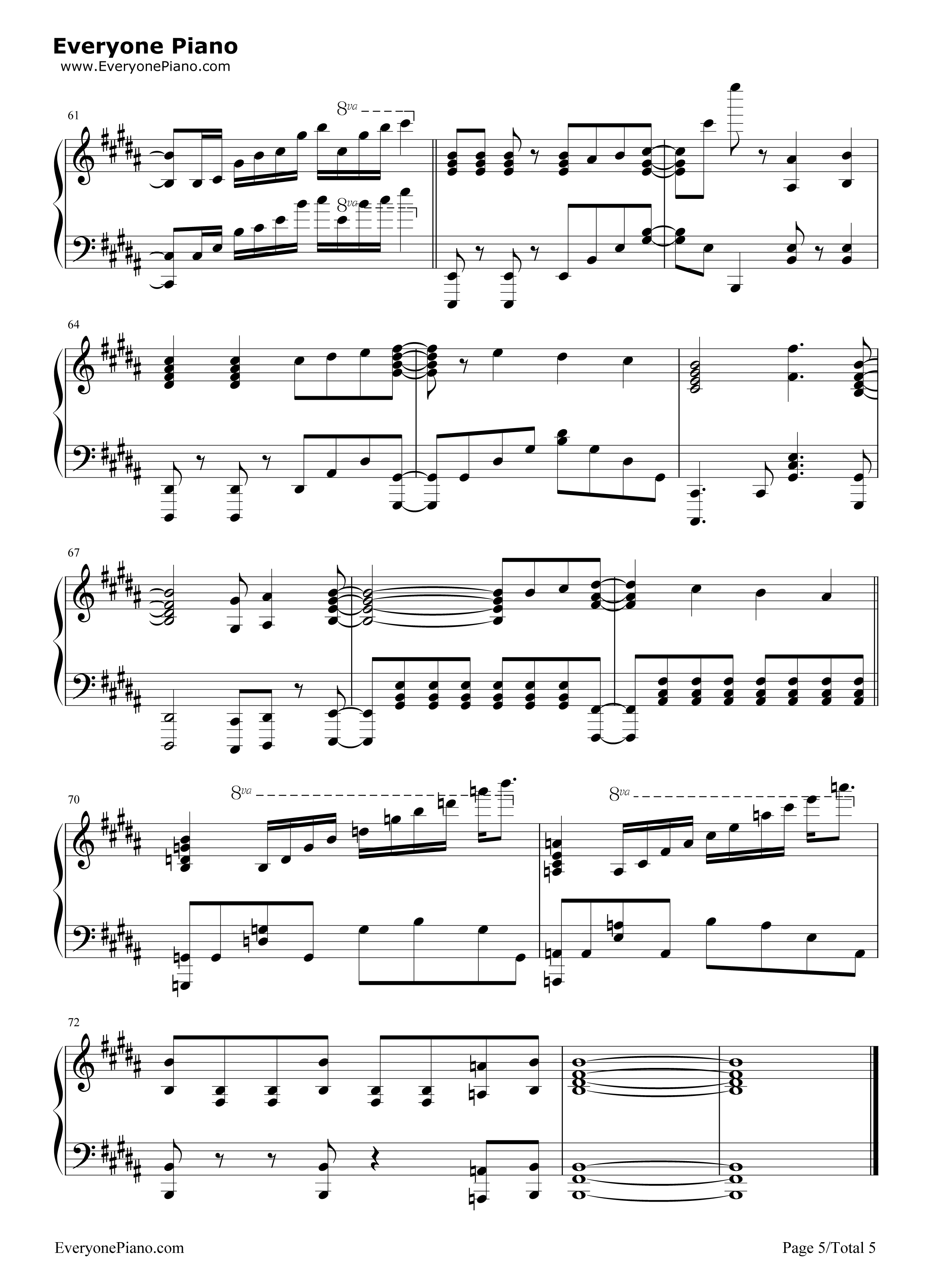 Reason钢琴谱_DRAMATIC_STARS_Beit_S.E.M_High×Joker_W_Jupiter