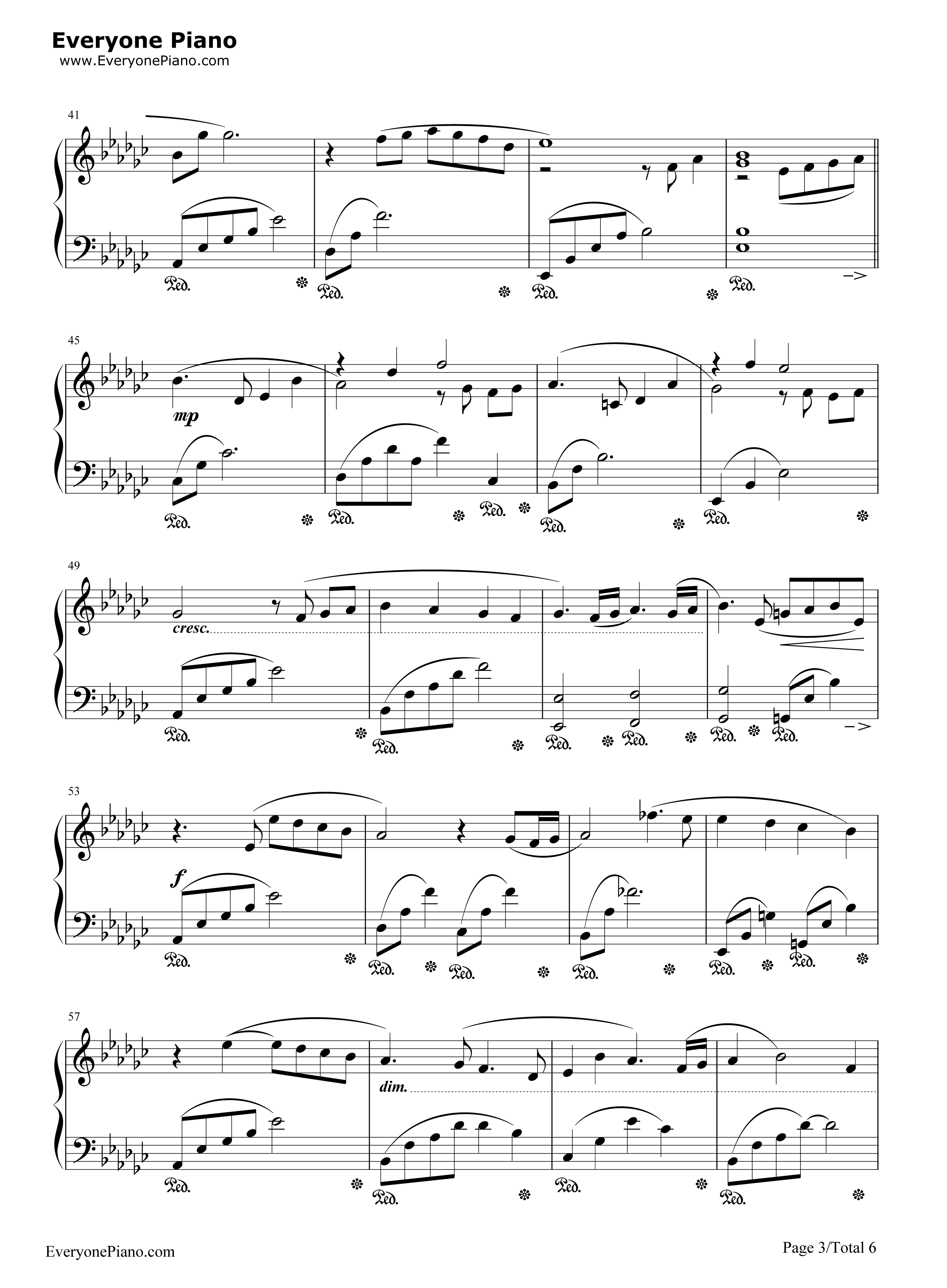 月の明り钢琴谱_伊田惠美