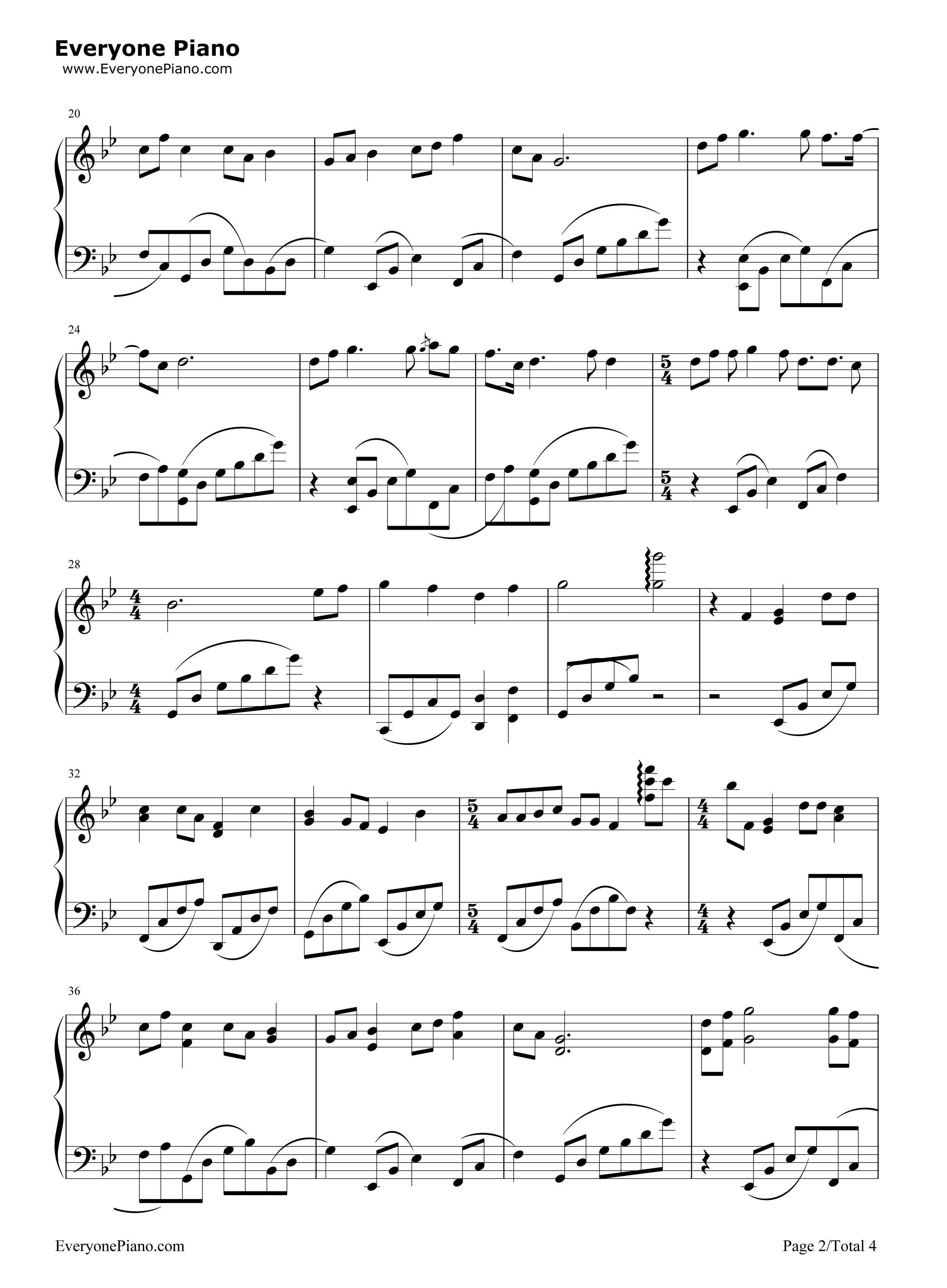 千年风雅钢琴谱_周子雷