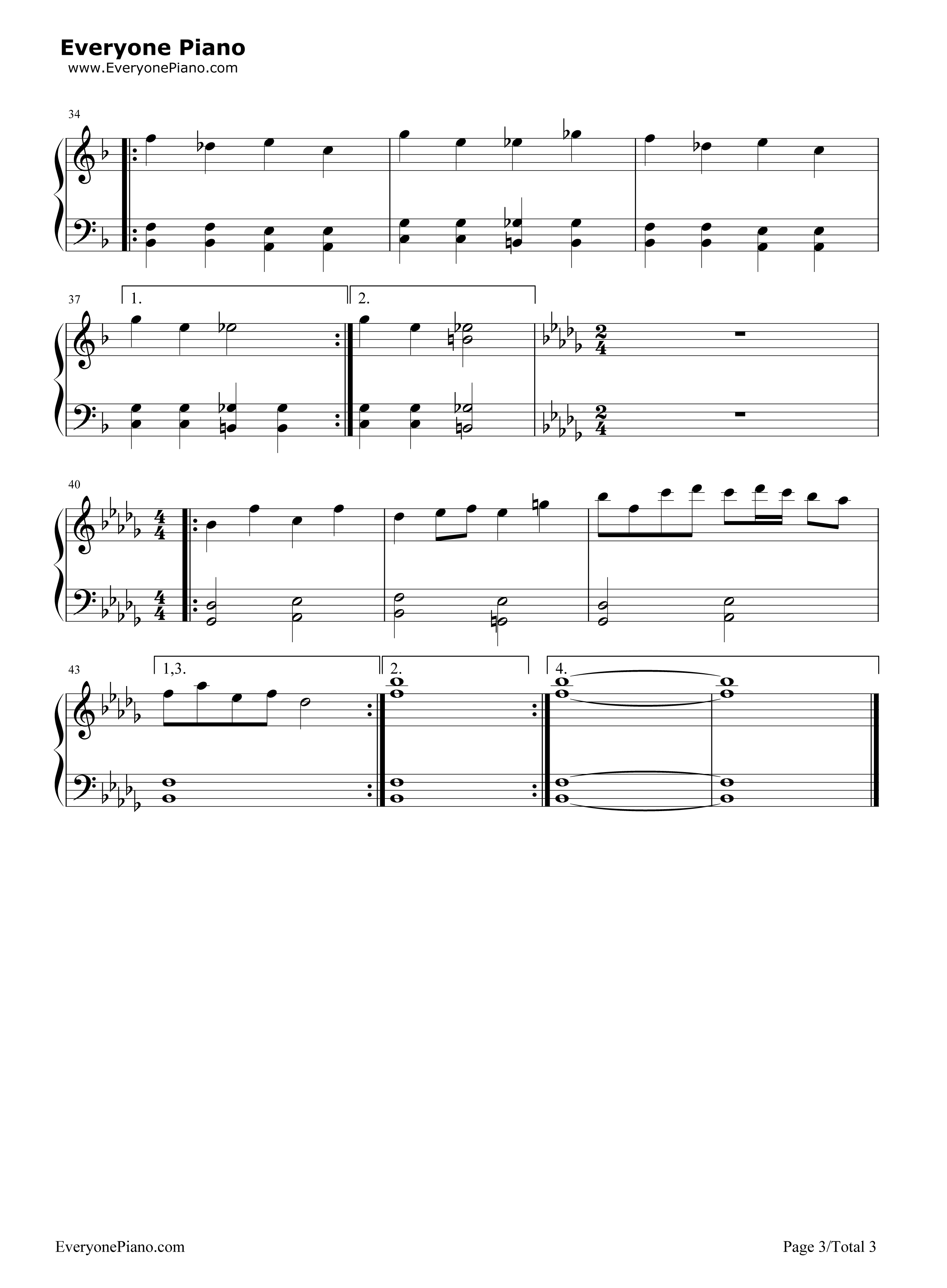 U.N.オーエンは彼女なのか钢琴谱_ZUN__太田顺也