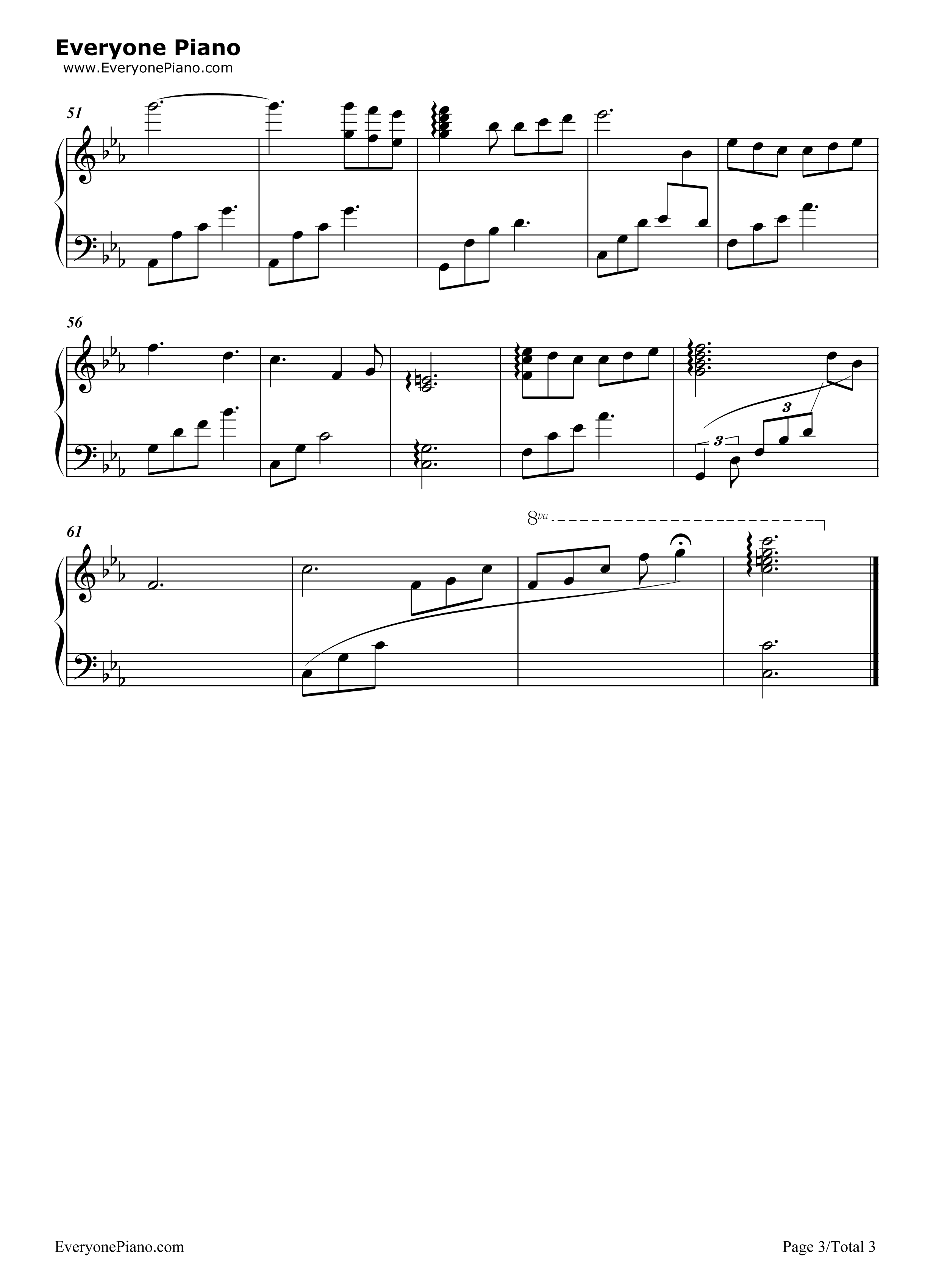 不痛钢琴谱_樊凡