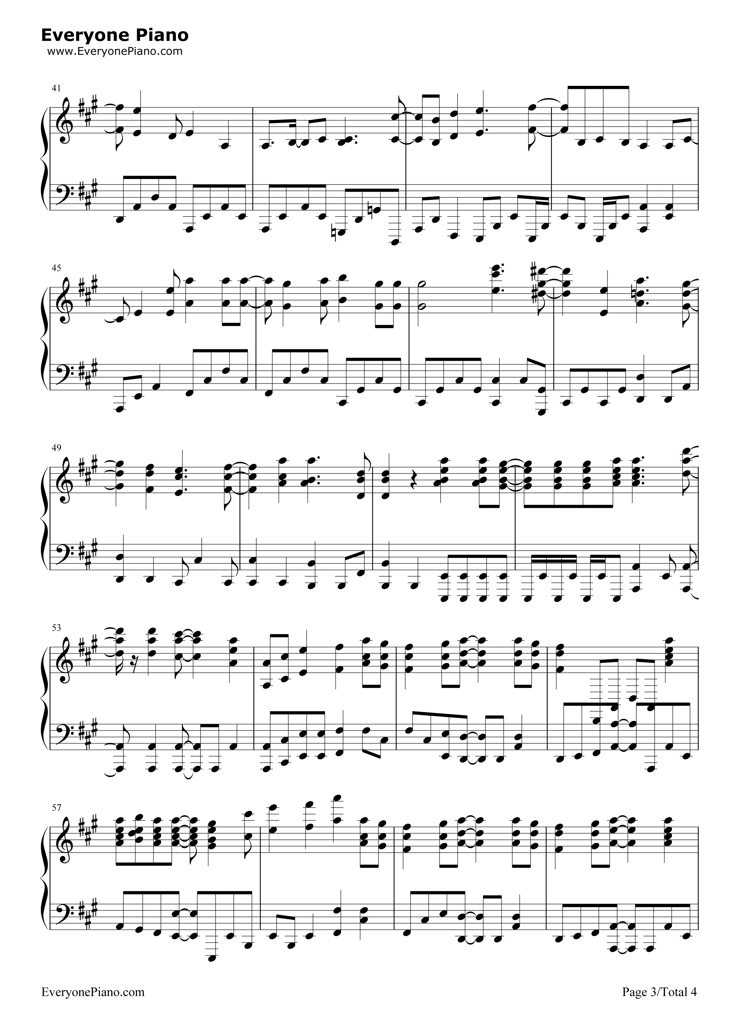 真赤な誓い钢琴谱_福山芳树