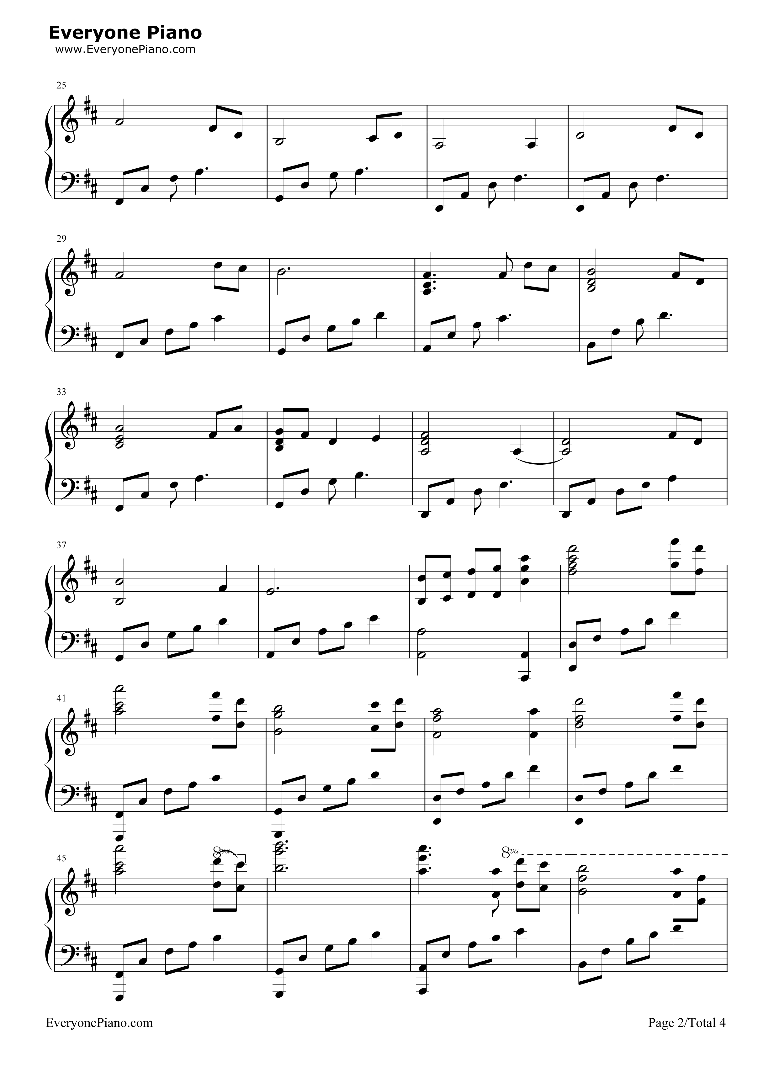 The_Ludlows_钢琴谱_James_Horner