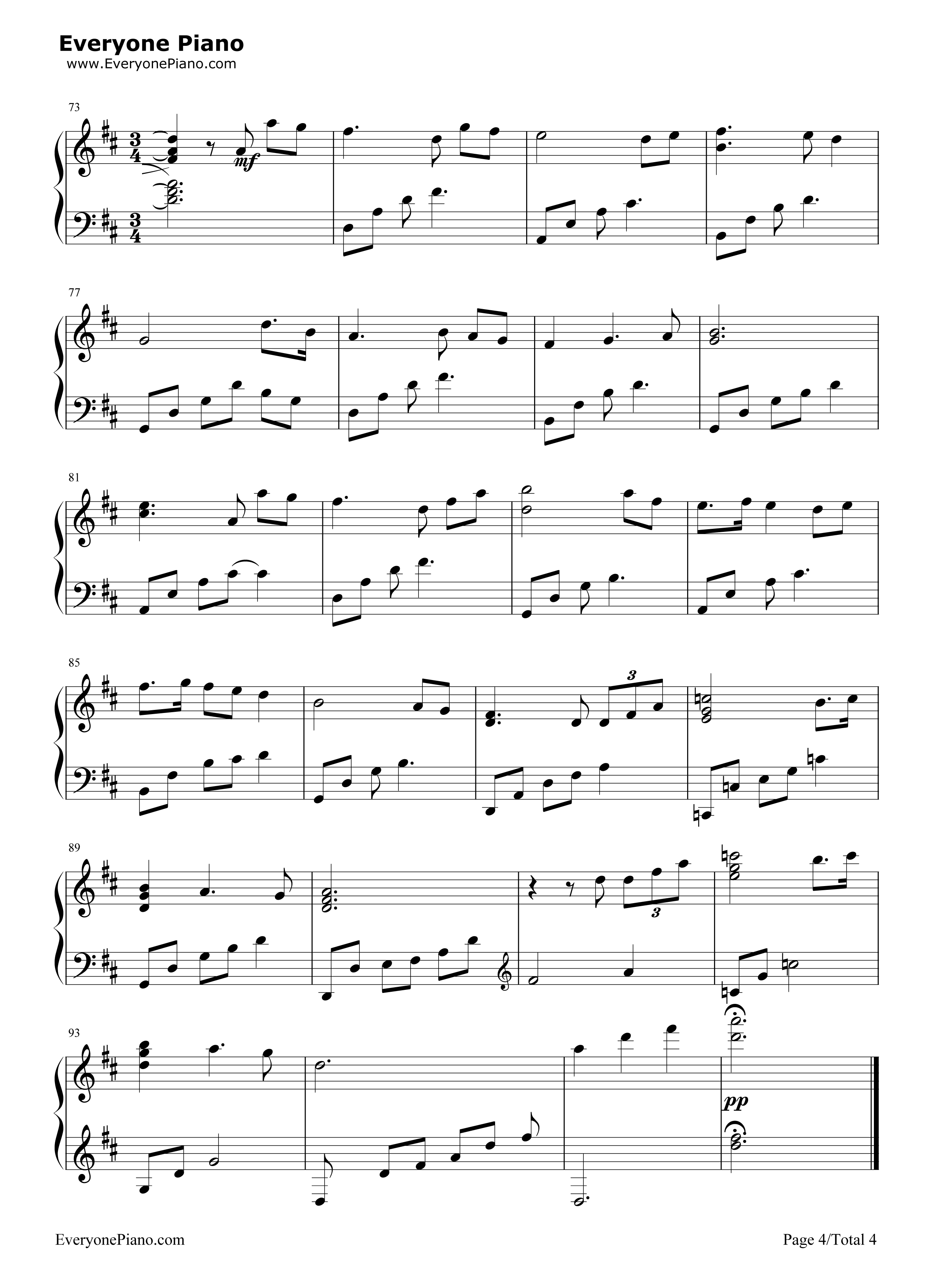 The_Ludlows_钢琴谱_James_Horner