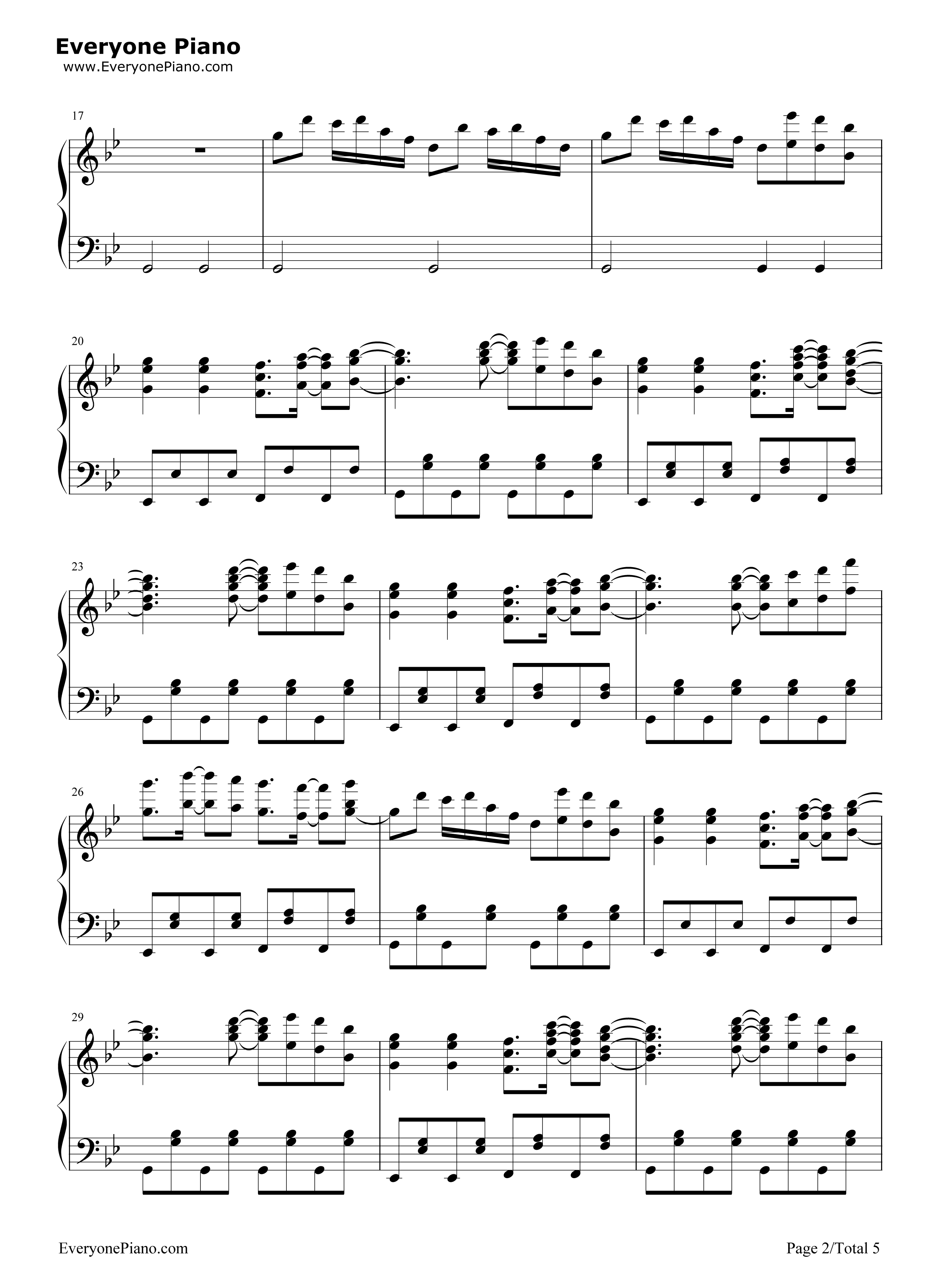 紅楼_～_Eastern_Dream钢琴谱_东方Project