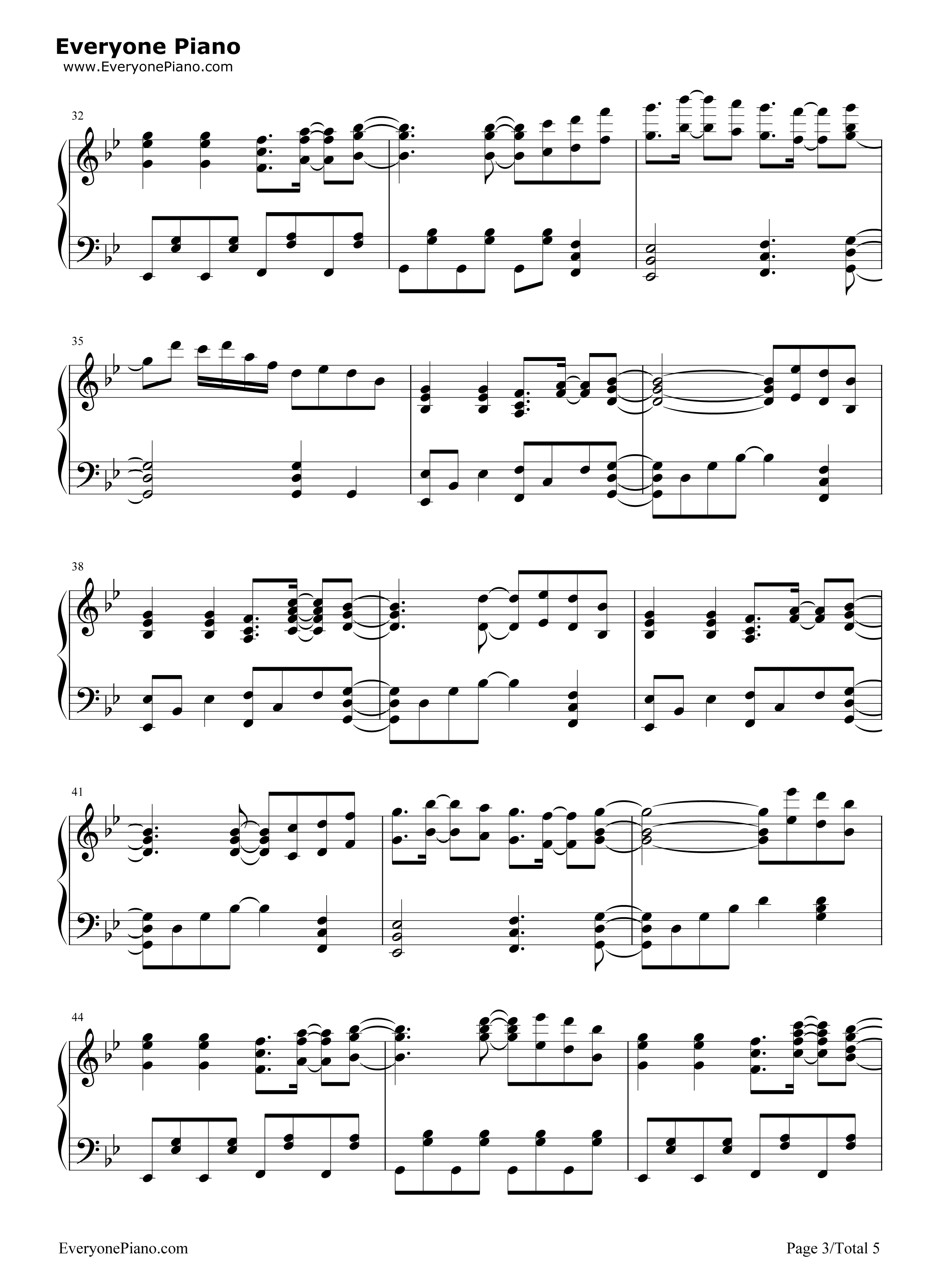 紅楼_～_Eastern_Dream钢琴谱_东方Project