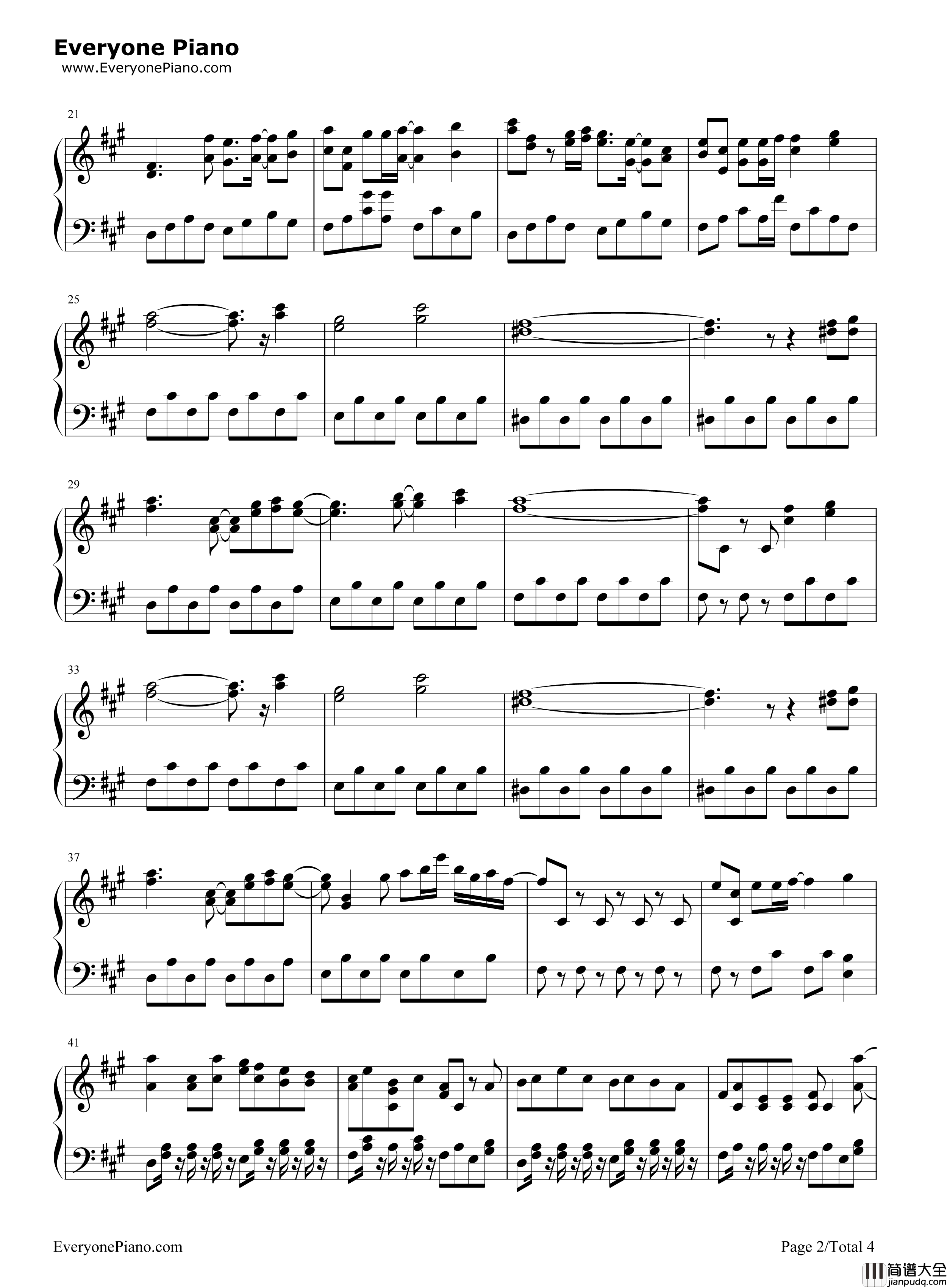 上海红茶馆～Chinese_Tea钢琴谱_东方Project