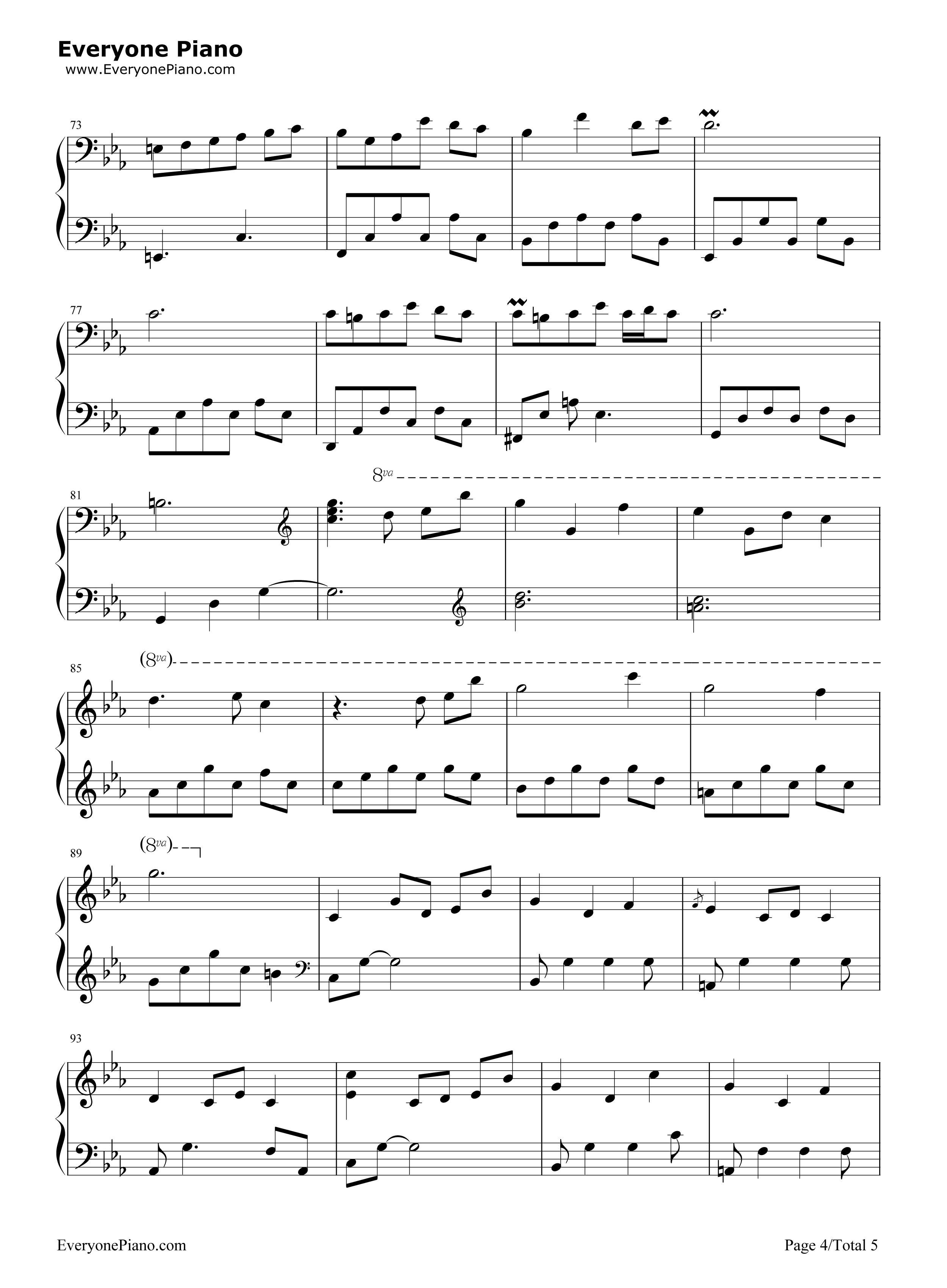 My_Heart_Is_Crying钢琴谱_Stairway_Games