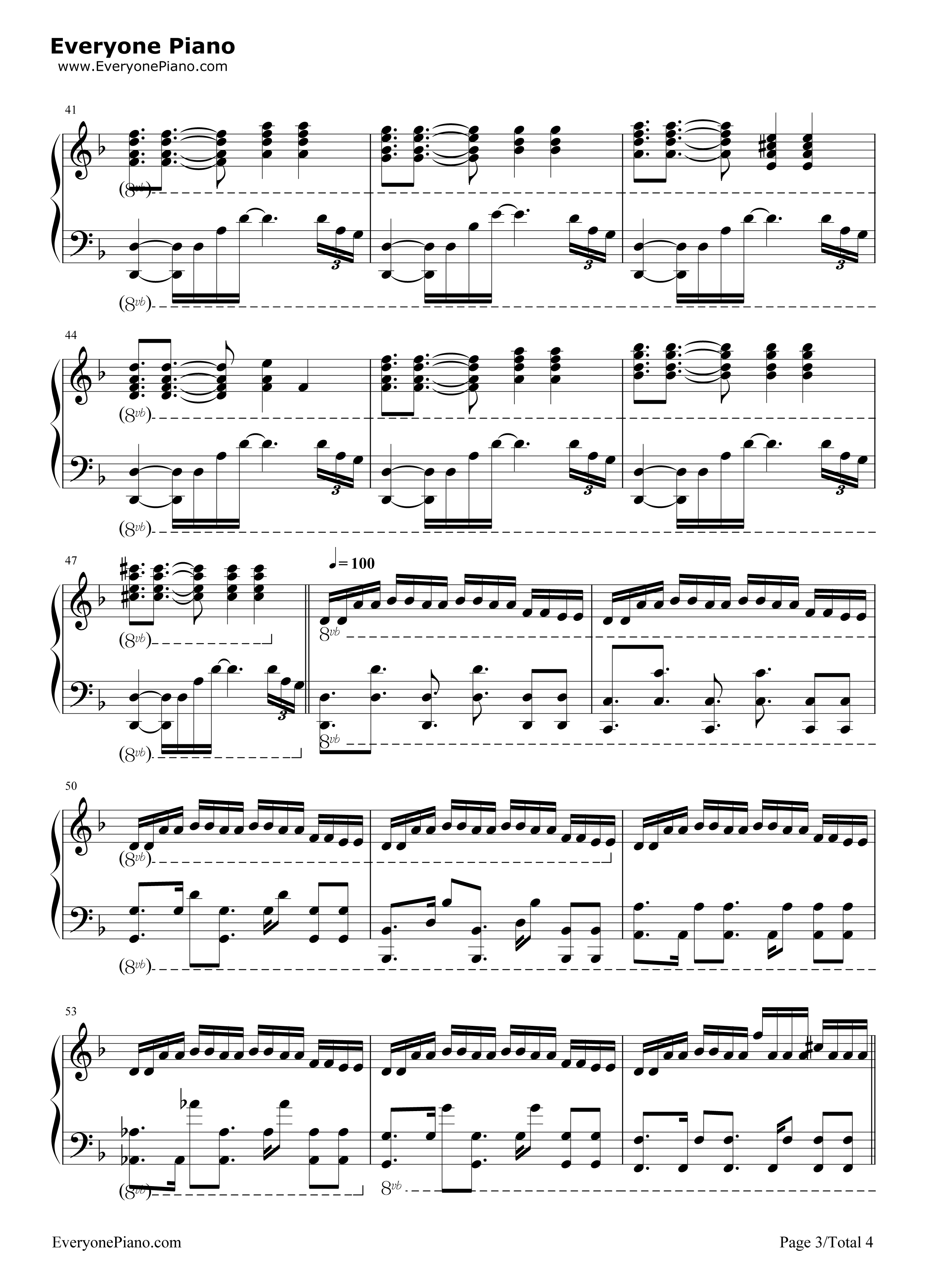 Blood_and_Wine钢琴谱_Marcin_Przybyłowicz