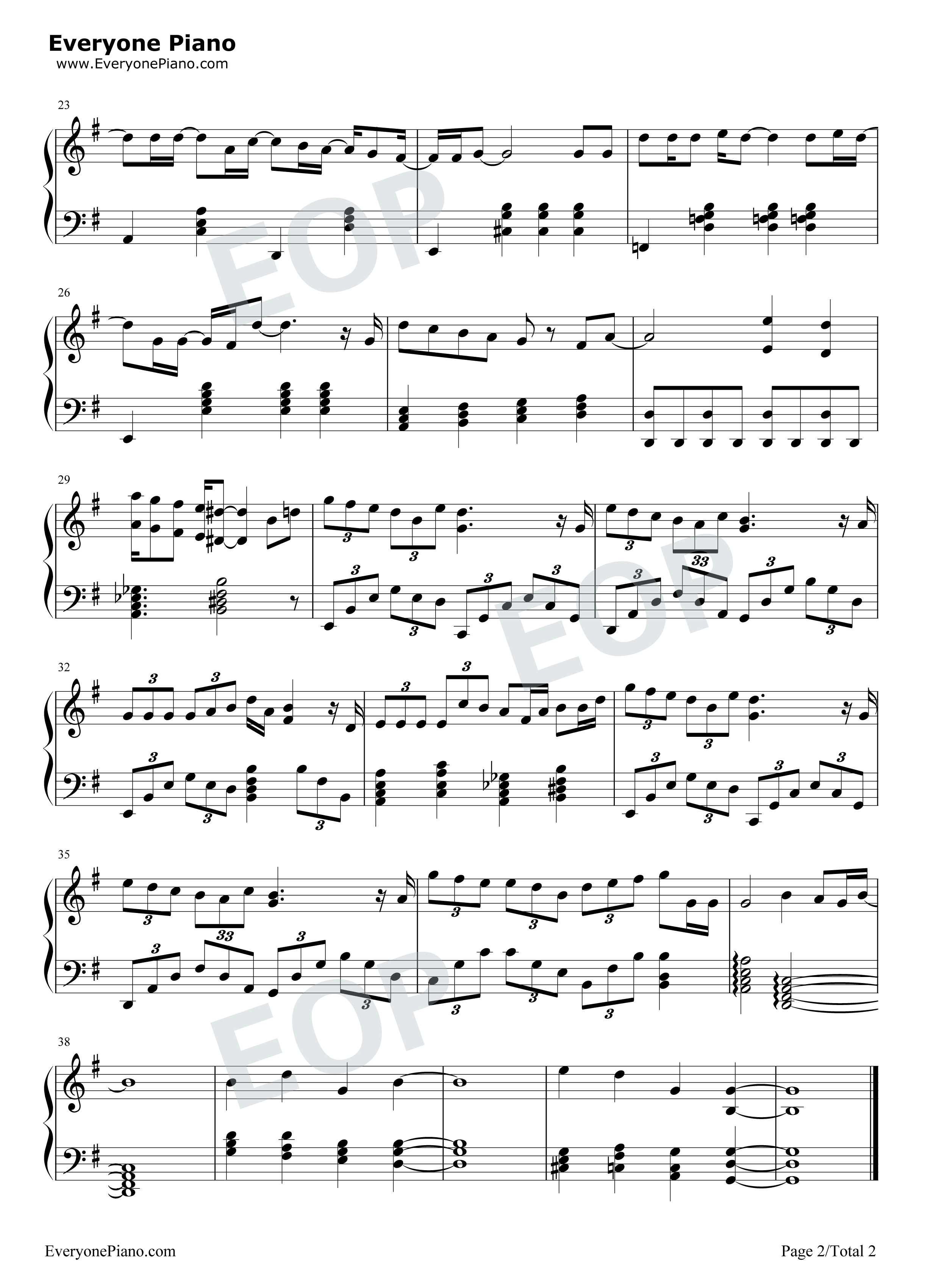 星のうつわ钢琴谱_无限开关