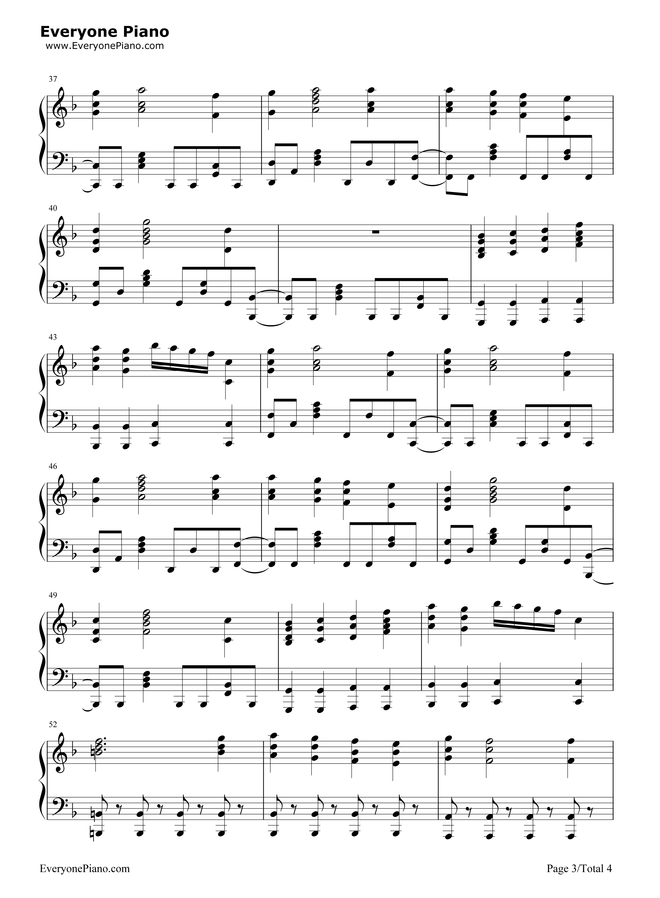 The_Girls_Are_Alright钢琴谱_saya