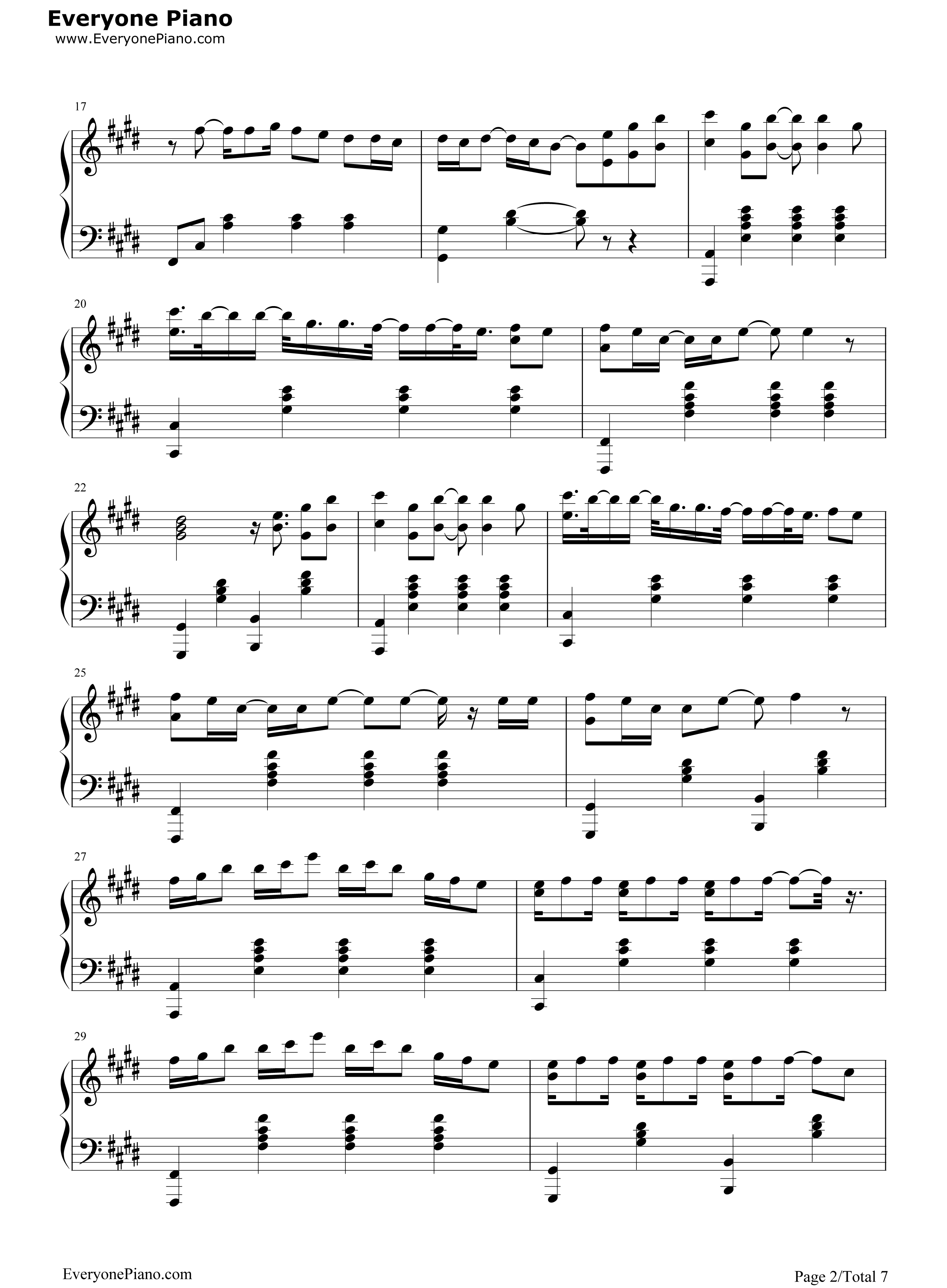 Love_Me_Harder钢琴谱_Ariana_Grande_The_Weeknd