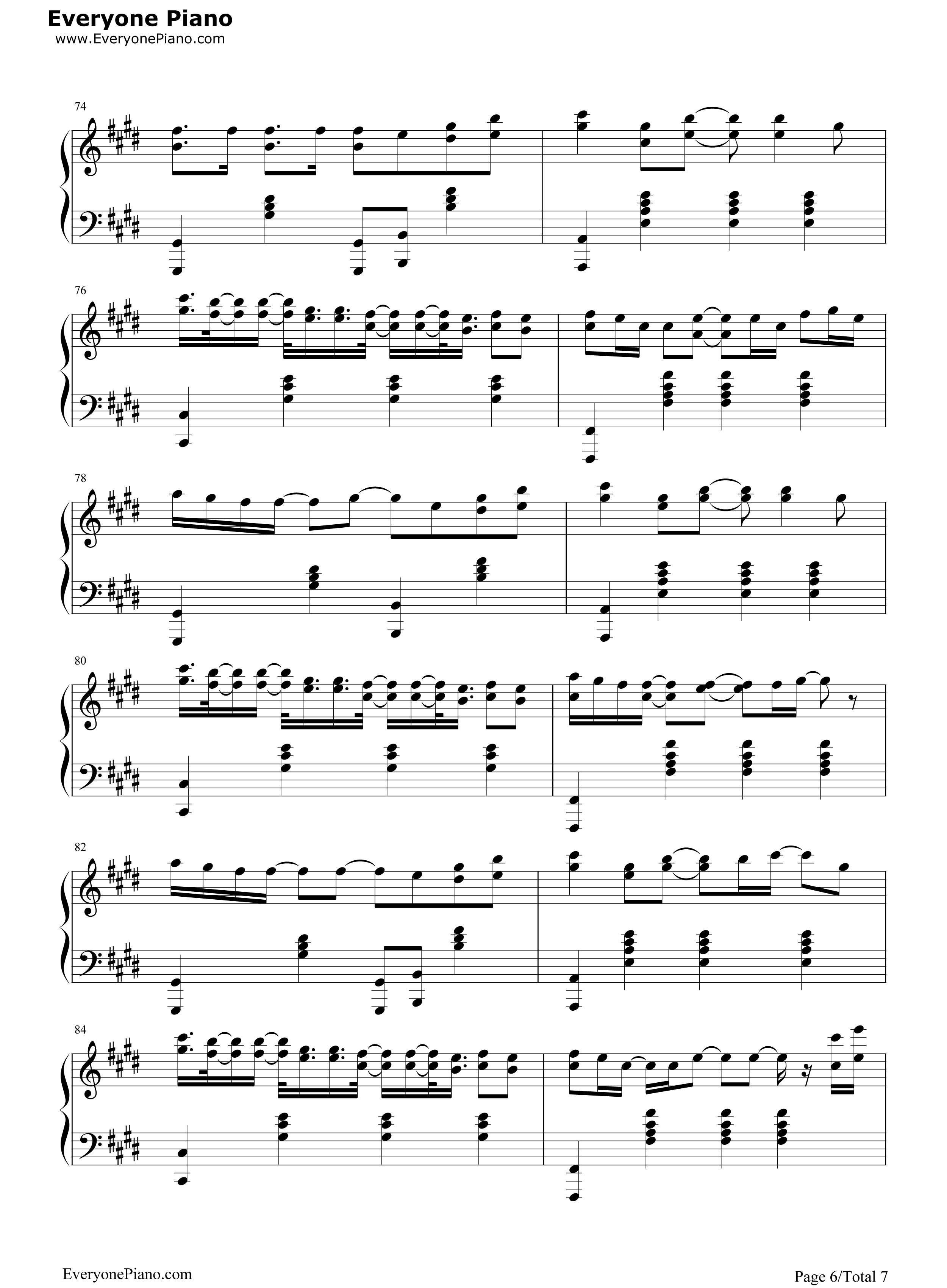 Love_Me_Harder钢琴谱_Ariana_Grande_The_Weeknd