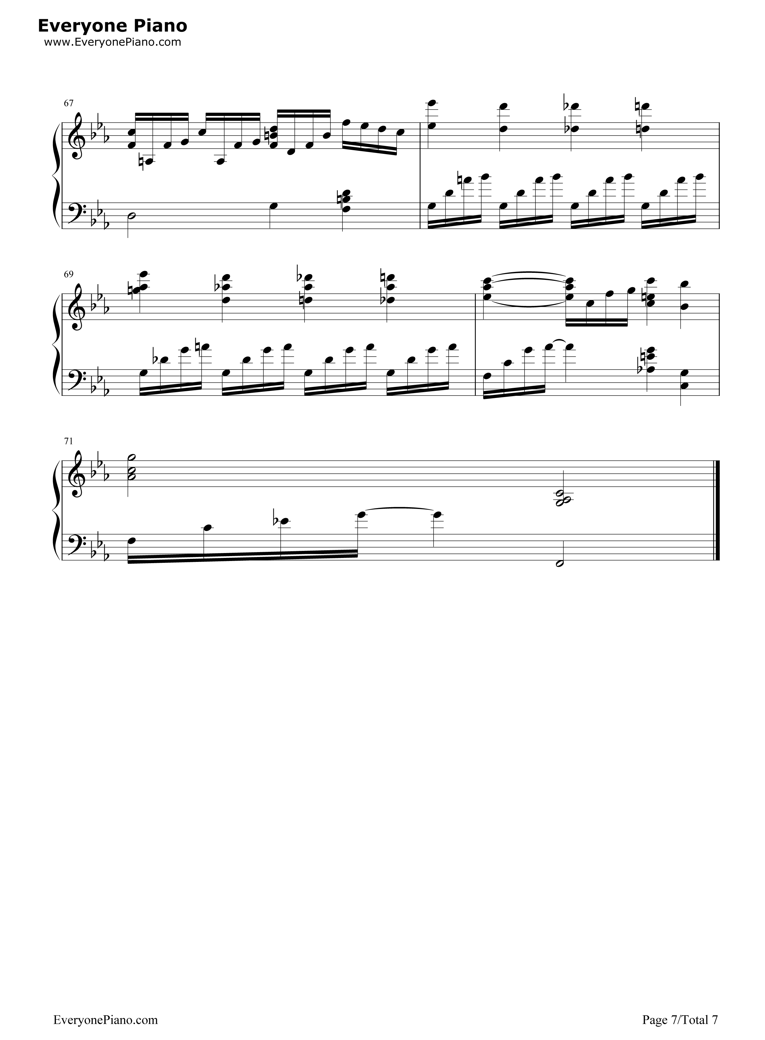 Gate_of_Steiner钢琴谱_命运石之门