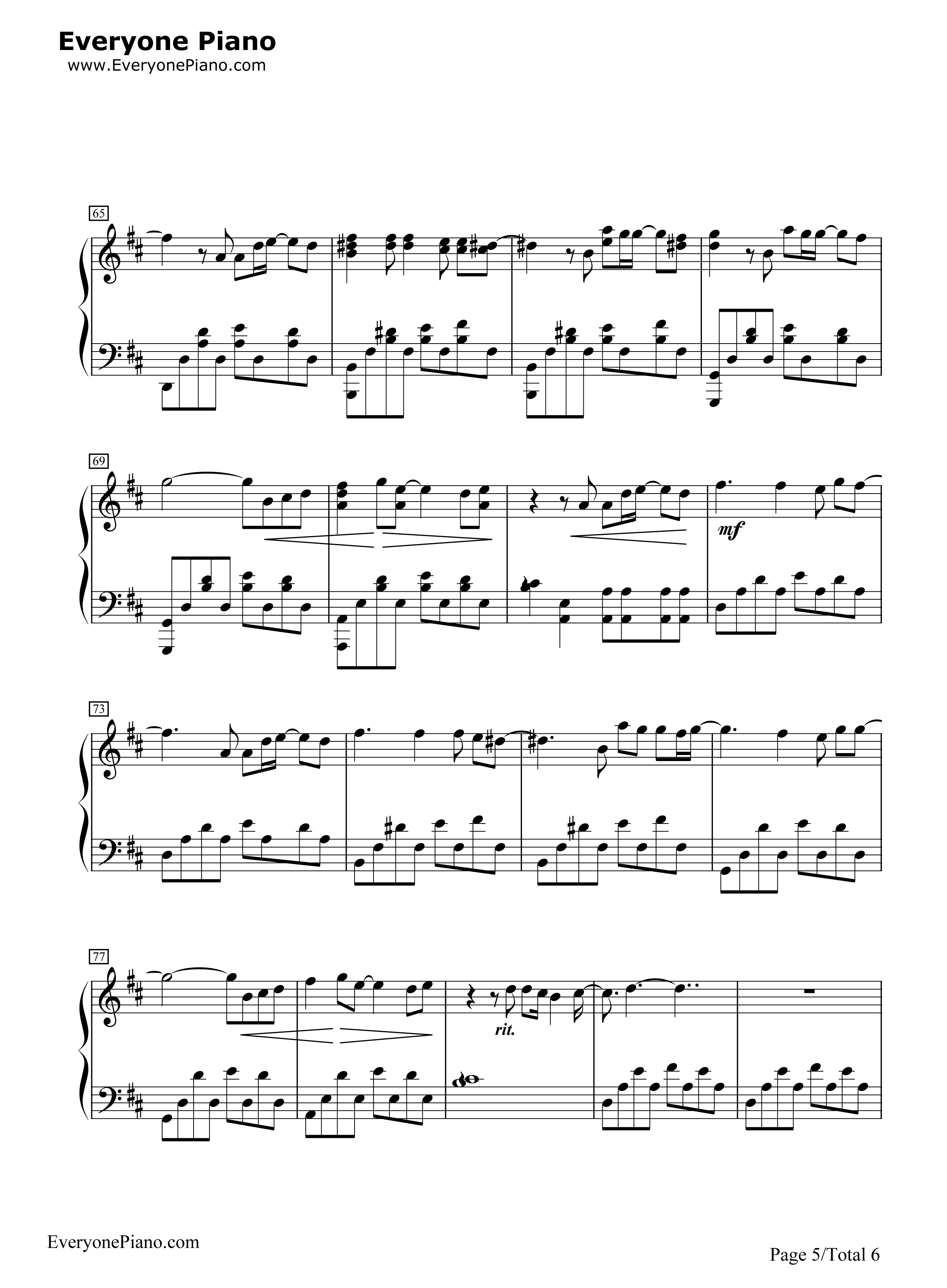 默默无语钢琴谱_朴信惠__张根硕__9th_street