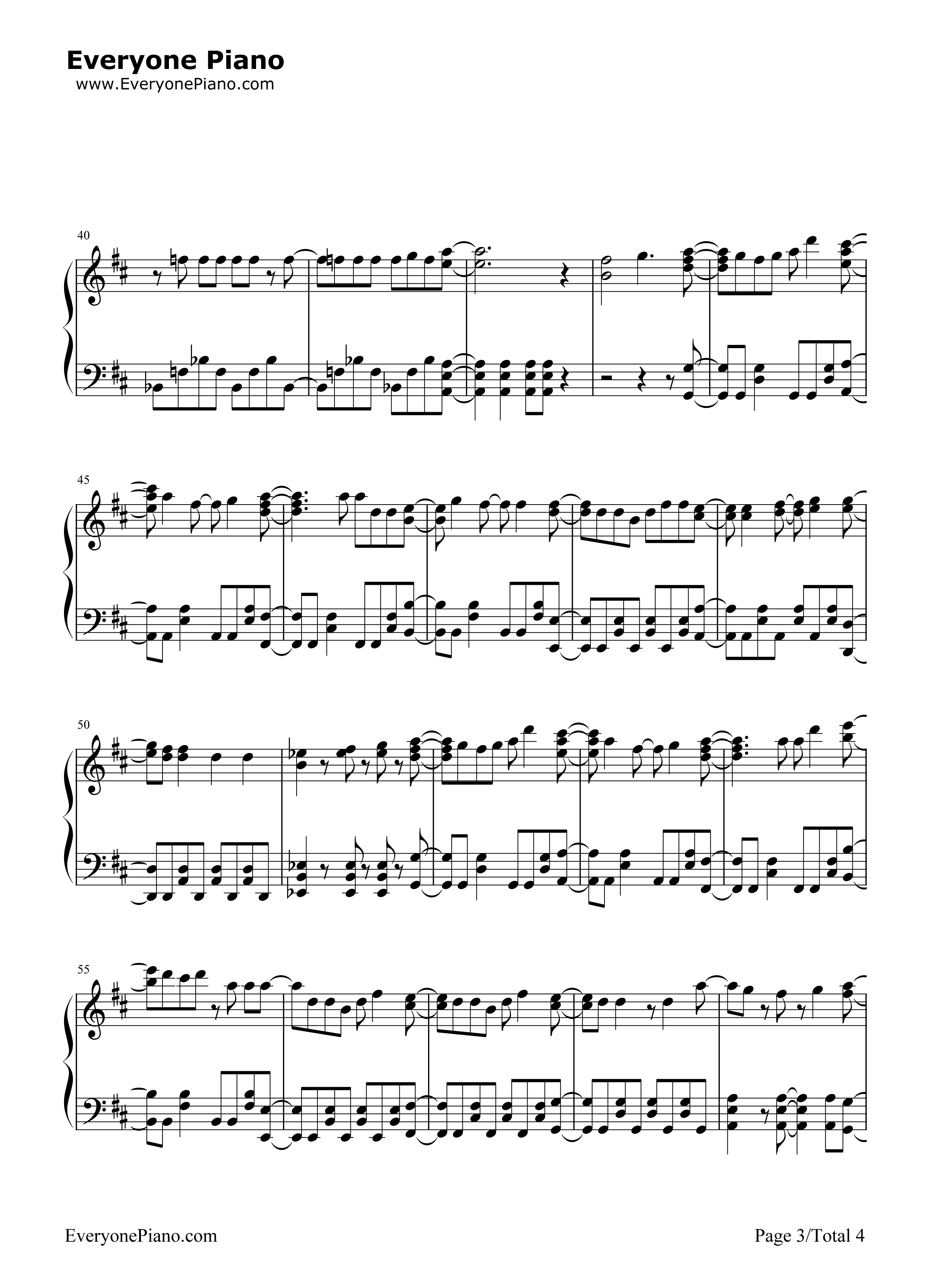 NEWLOOK钢琴谱_绫野真白