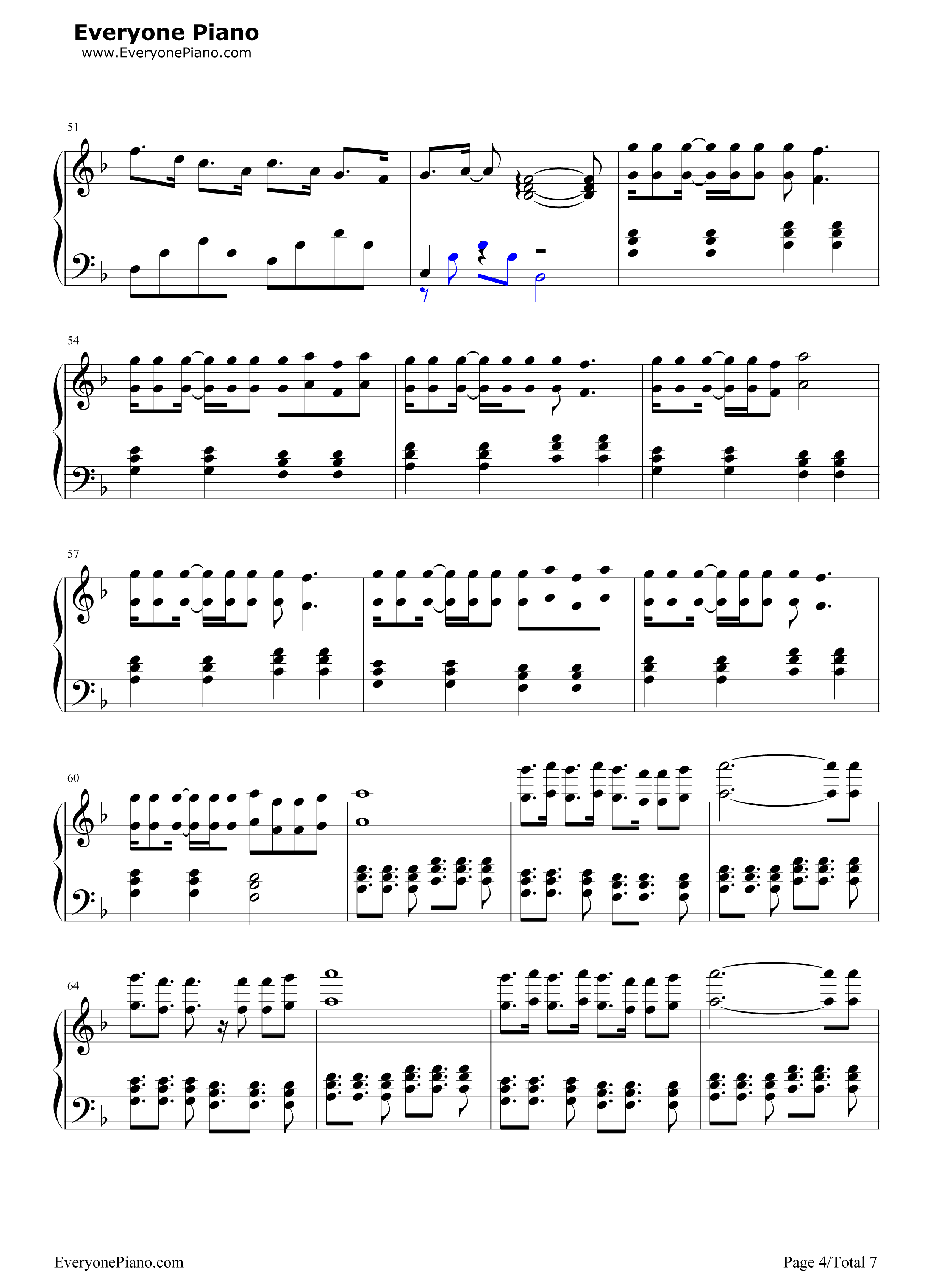 Can't_Live_Without钢琴谱_Hollyn