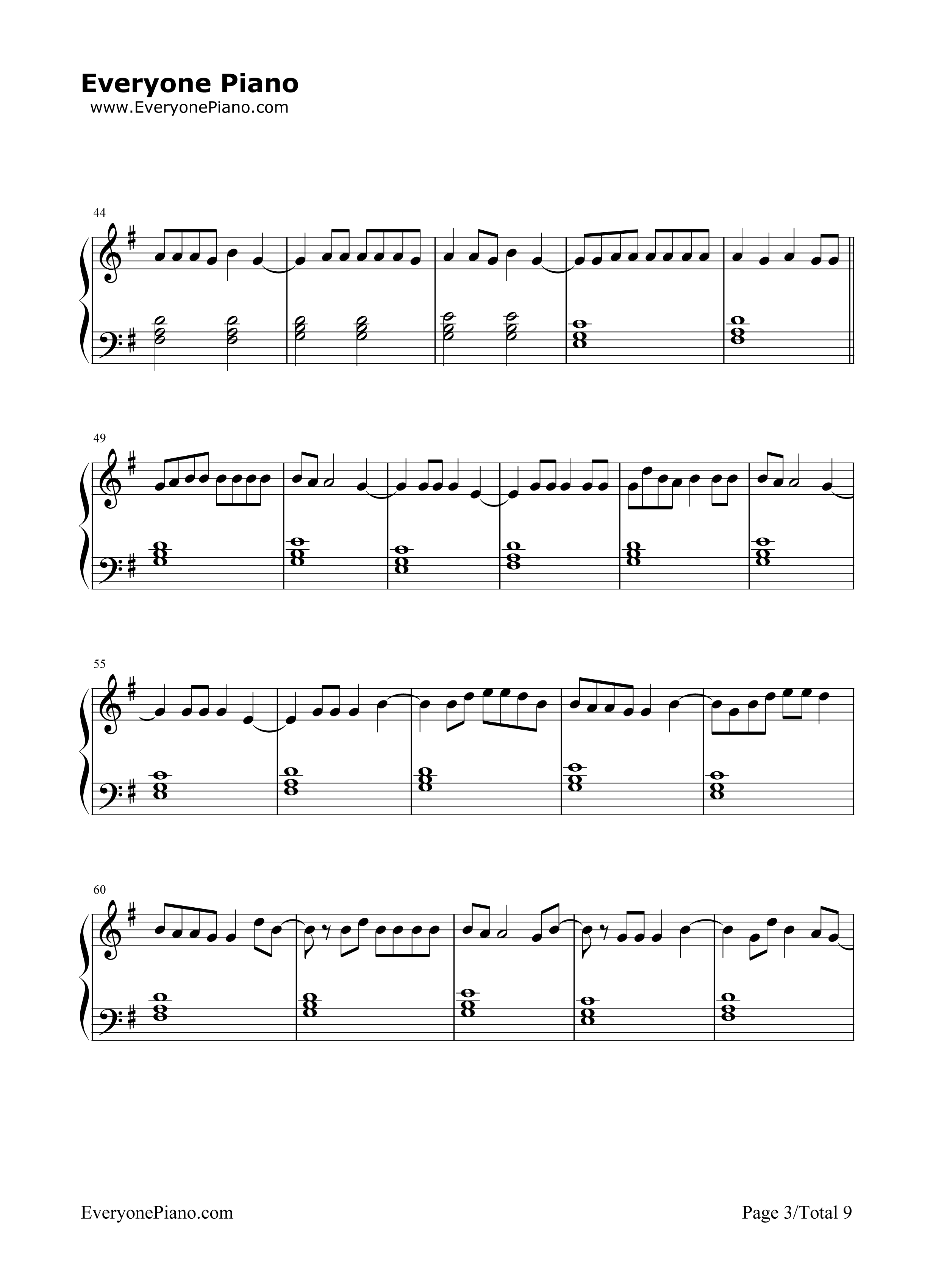 I'm_the_One钢琴谱_DJ_Khaled