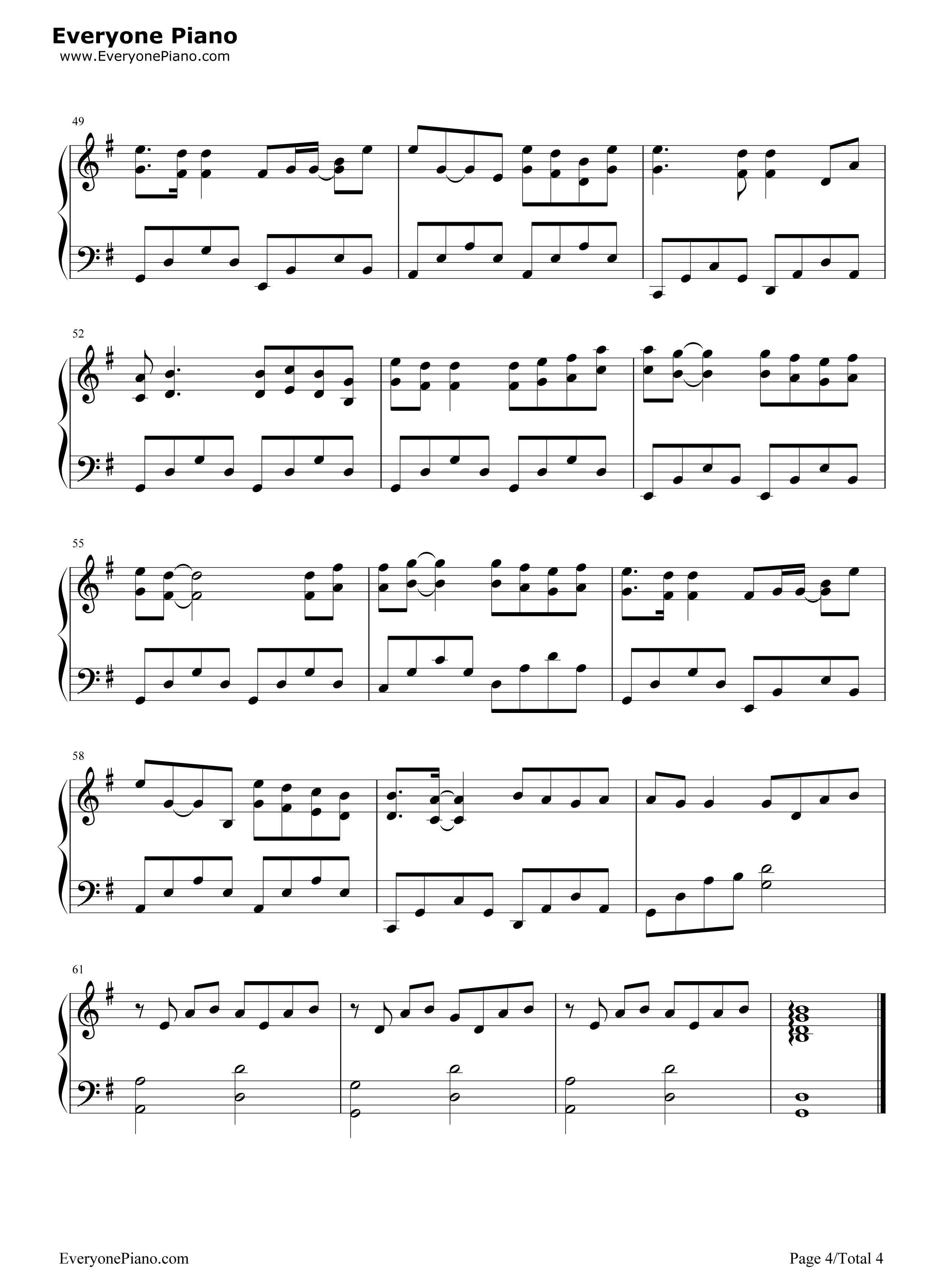 珊瑚海钢琴谱_周杰伦__梁心颐