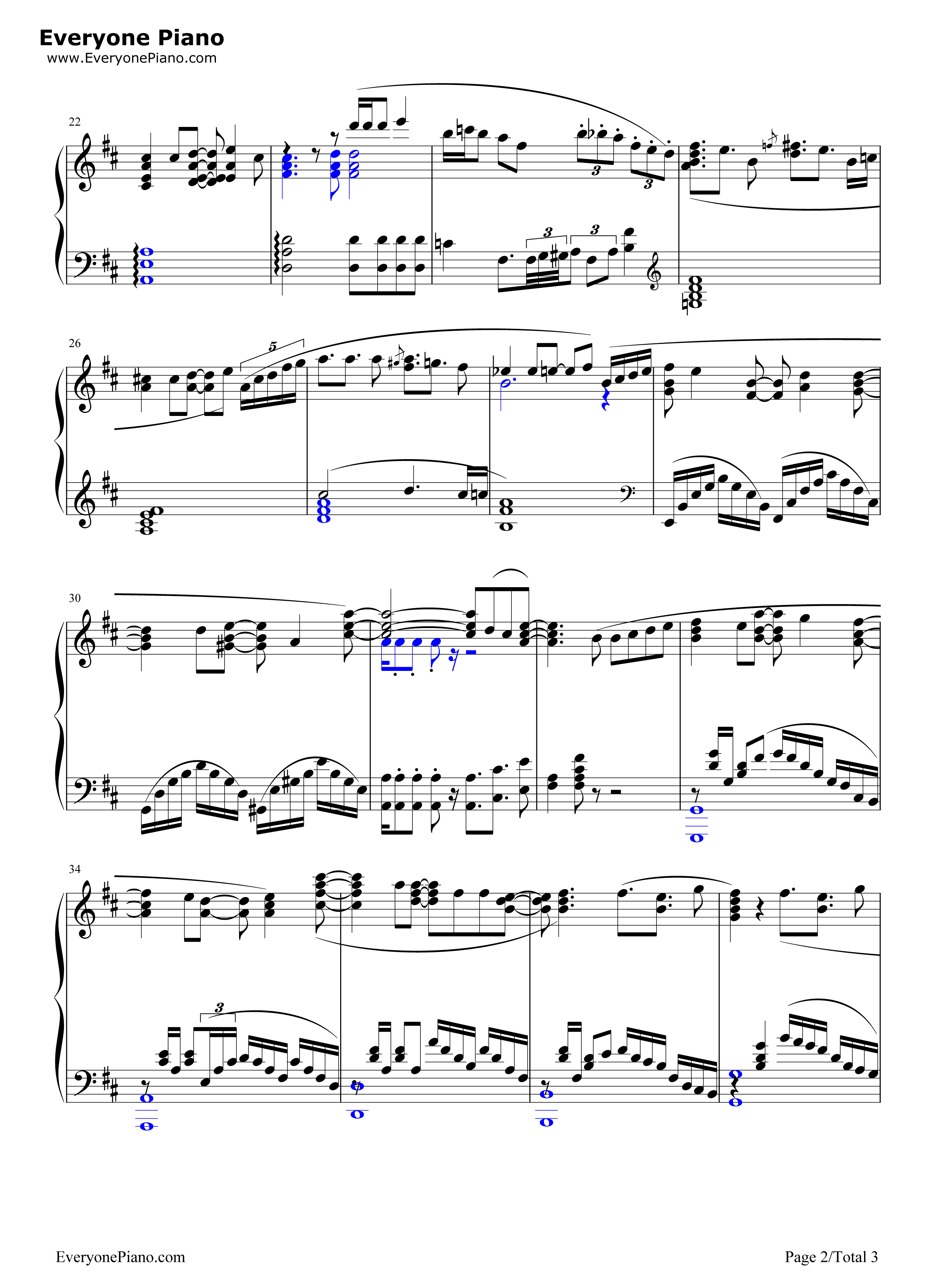 トナリアウ钢琴谱_THE_ORAL_CIGARETTES