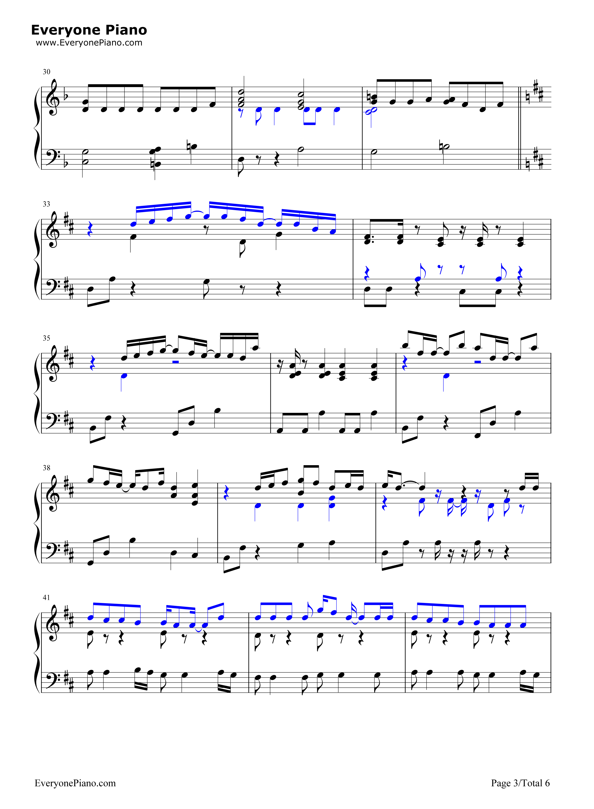 Always钢琴谱_仓木麻衣