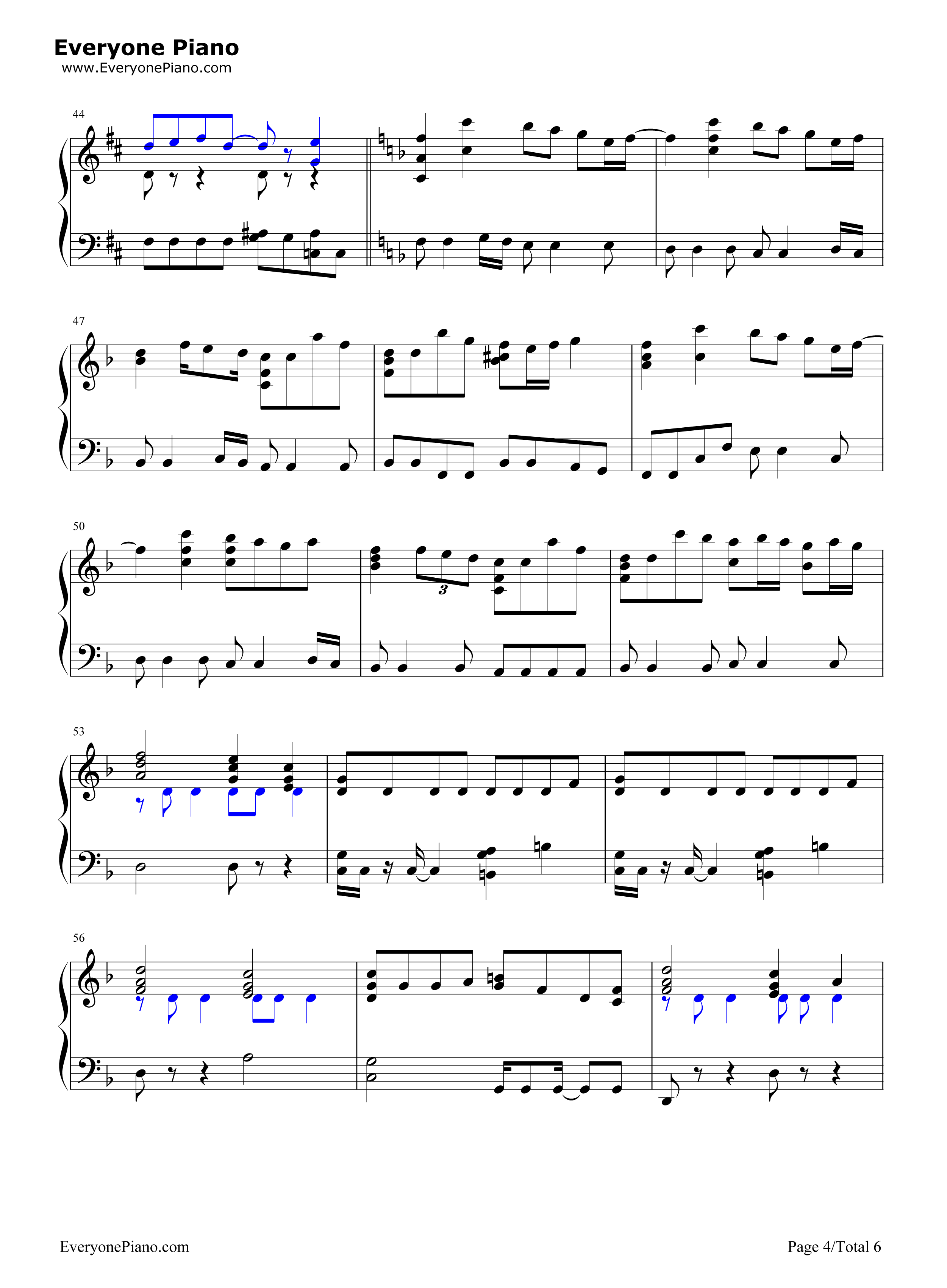 Always钢琴谱_仓木麻衣