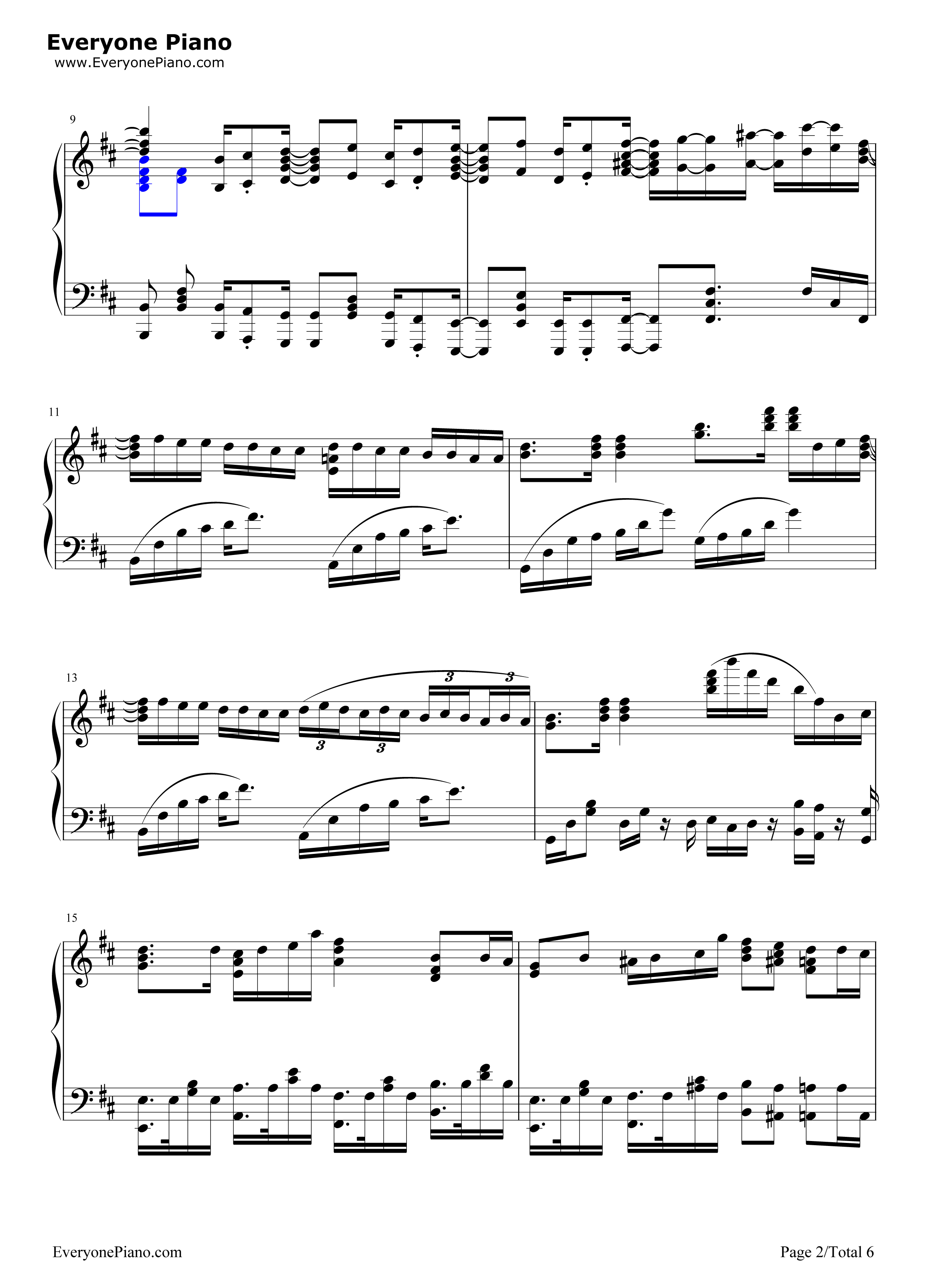 热情のスペクトラム钢琴谱_生物股长