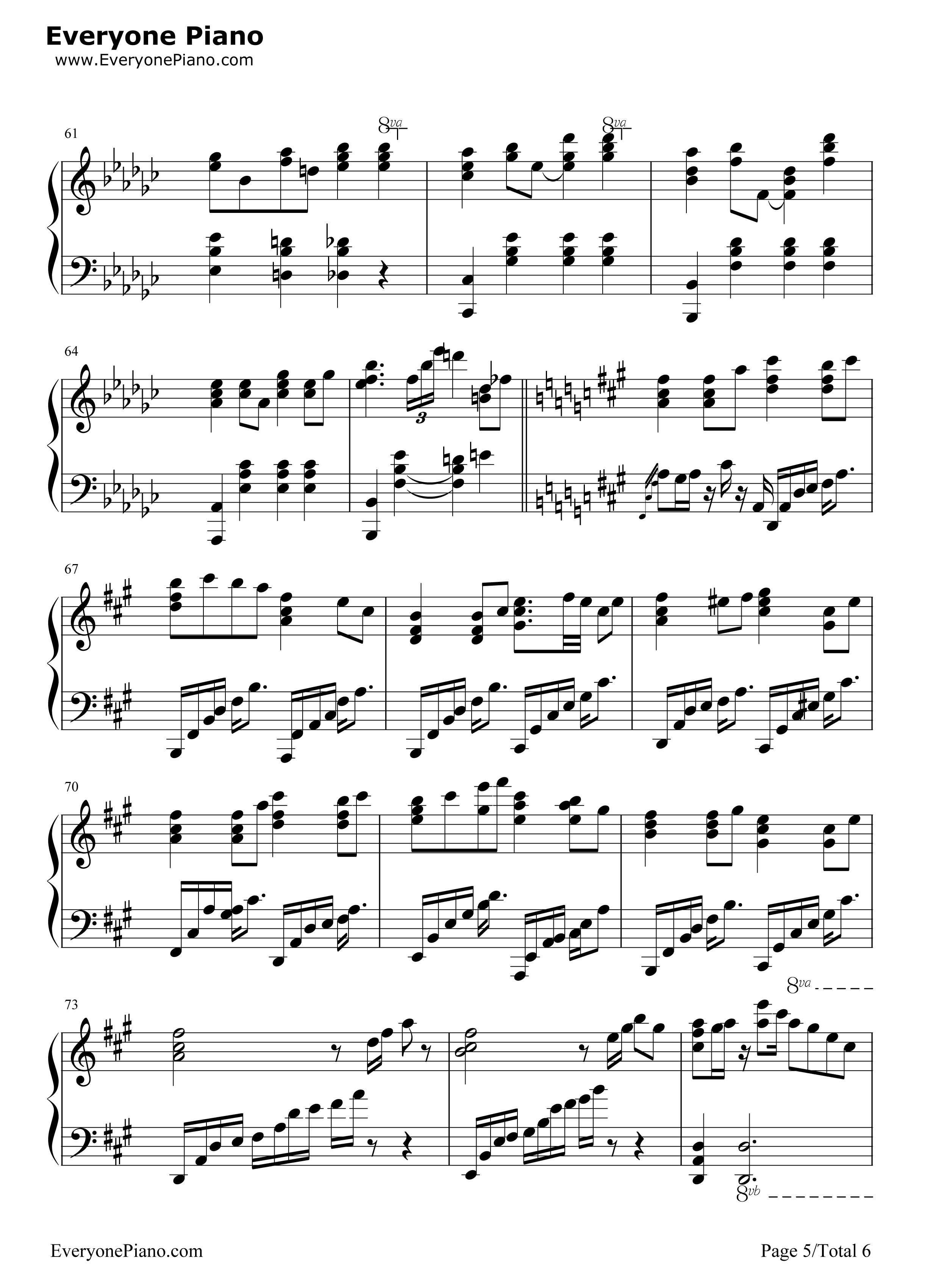 凛として咲く花の如く钢琴谱_红色リトマス