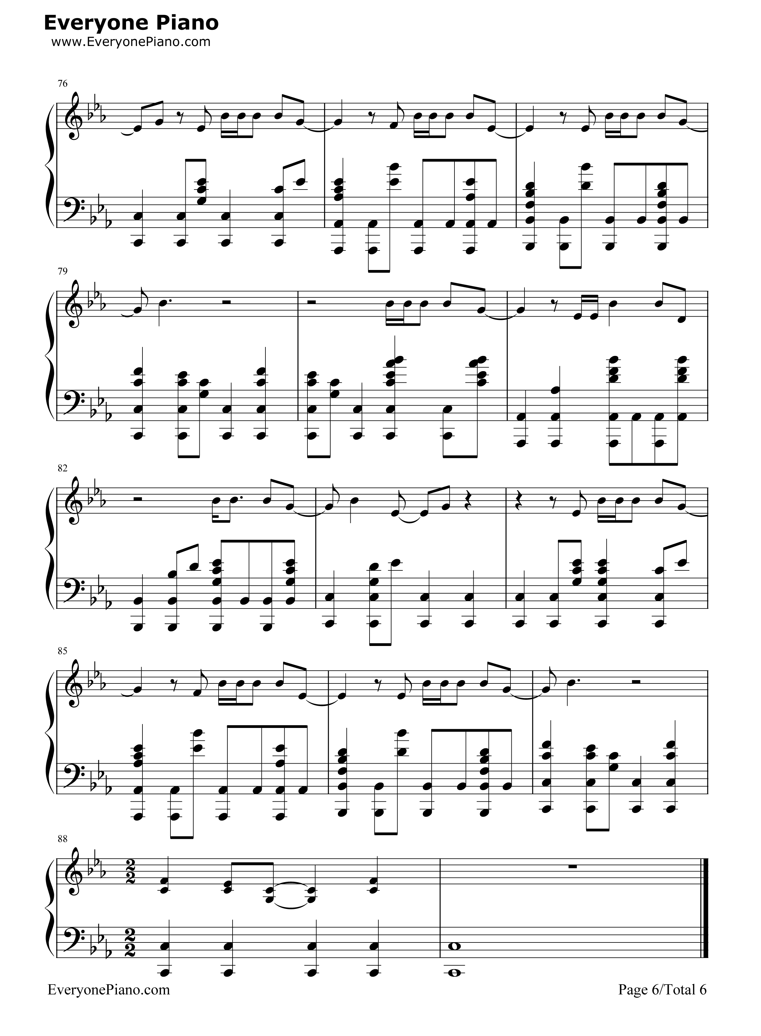 Running_Up_That_Hill钢琴谱_Kate_Bush