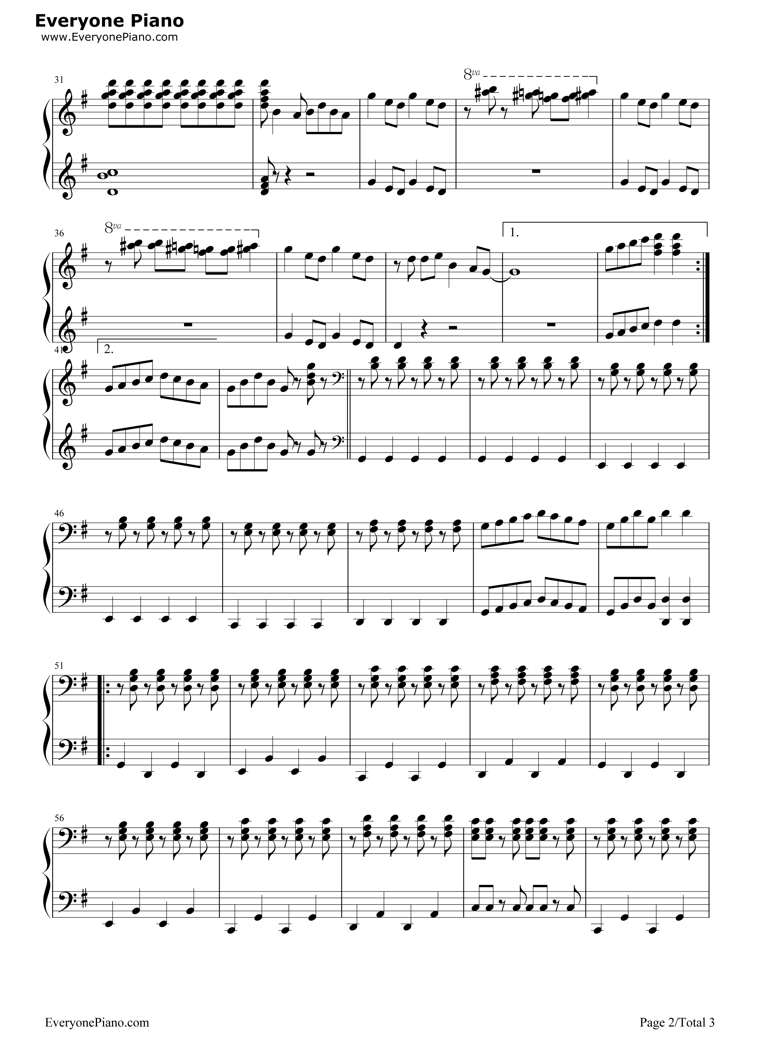 大家来跳舞钢琴谱_B.B.QUEENS