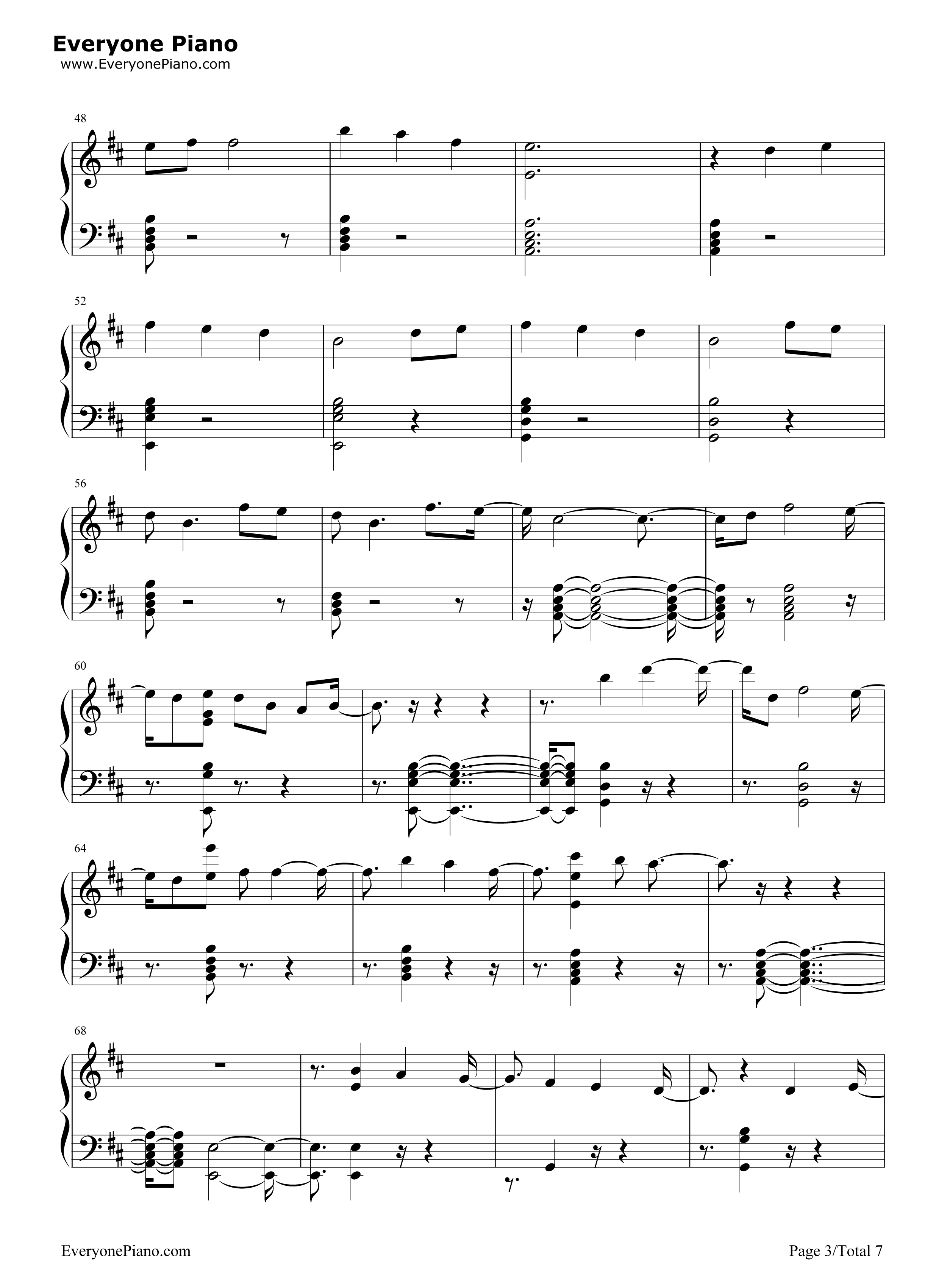 One_Woman_Man钢琴谱_John_Legend