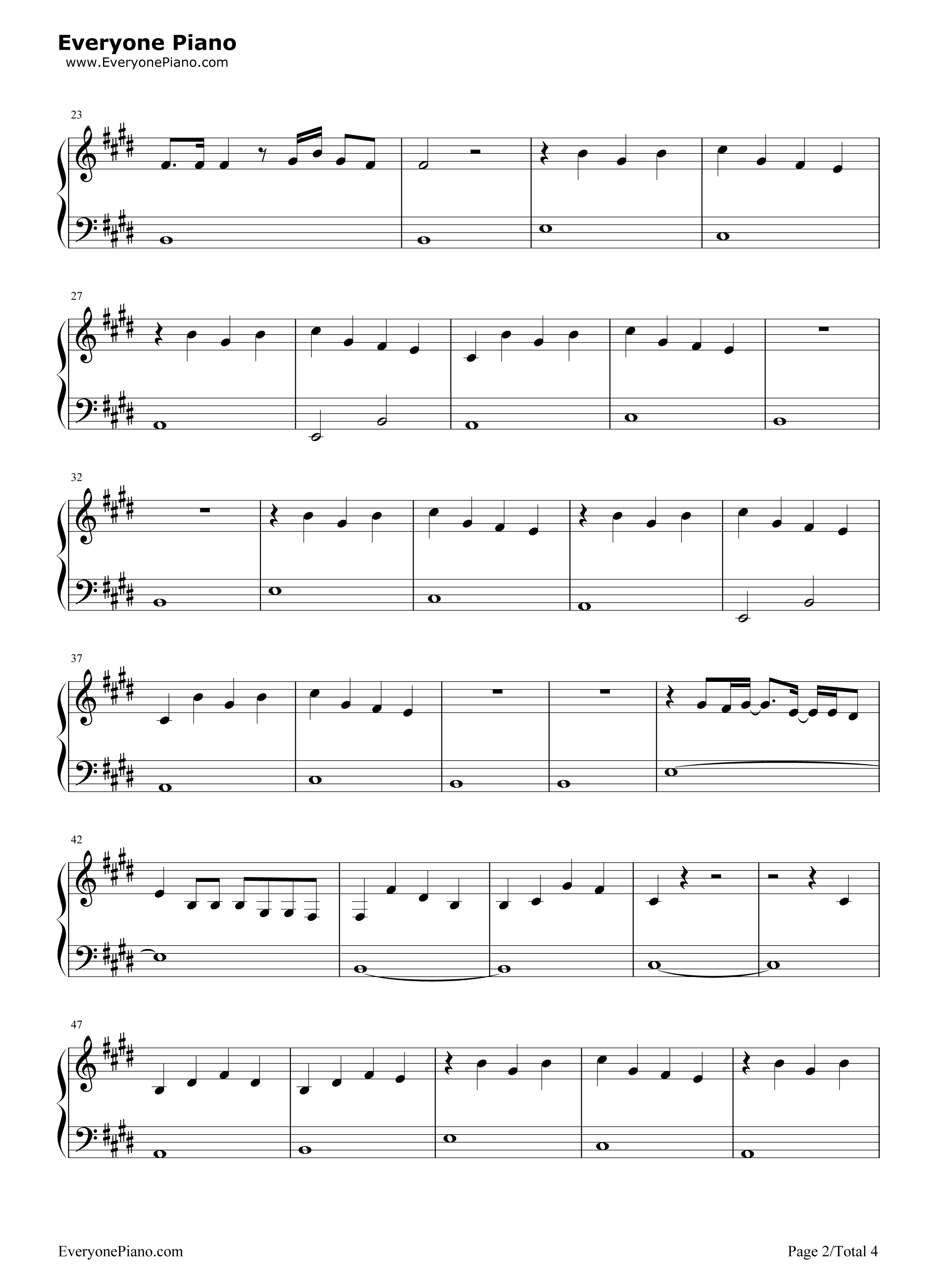 Perfect_Places钢琴谱_Lorde