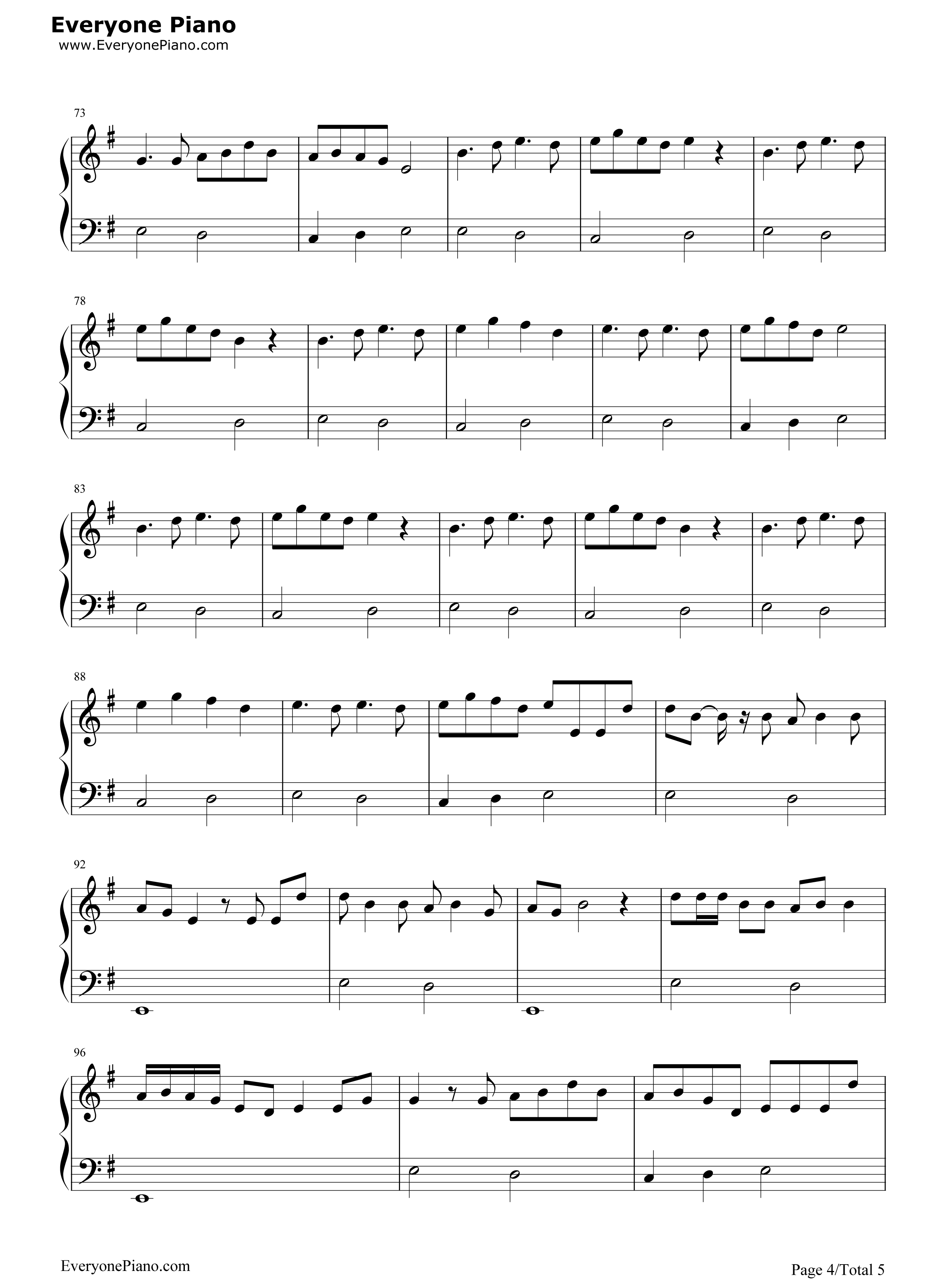 桃源恋歌钢琴谱_Miume・MARiA・217