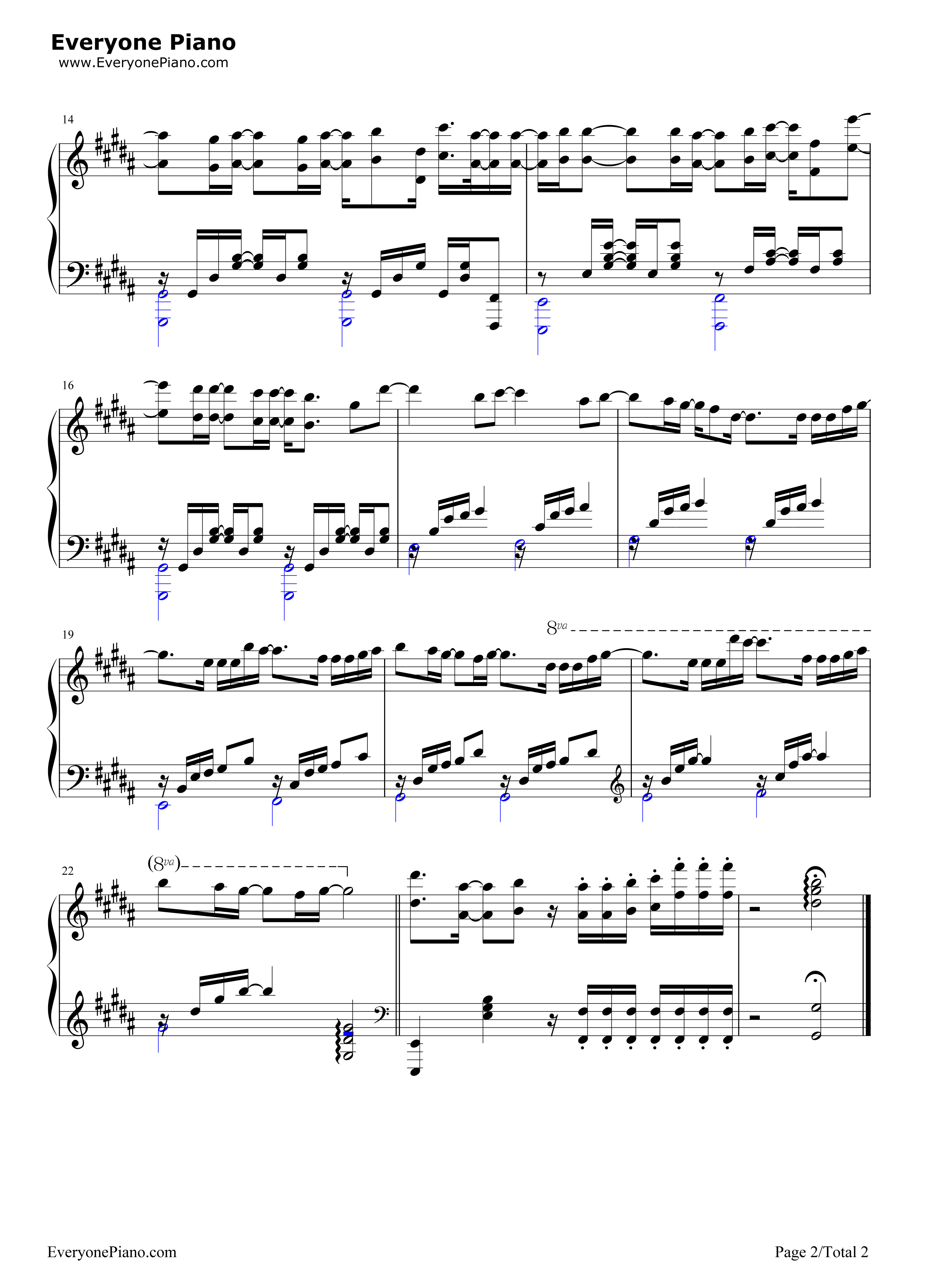 Désir钢琴谱_GARNiDELiA