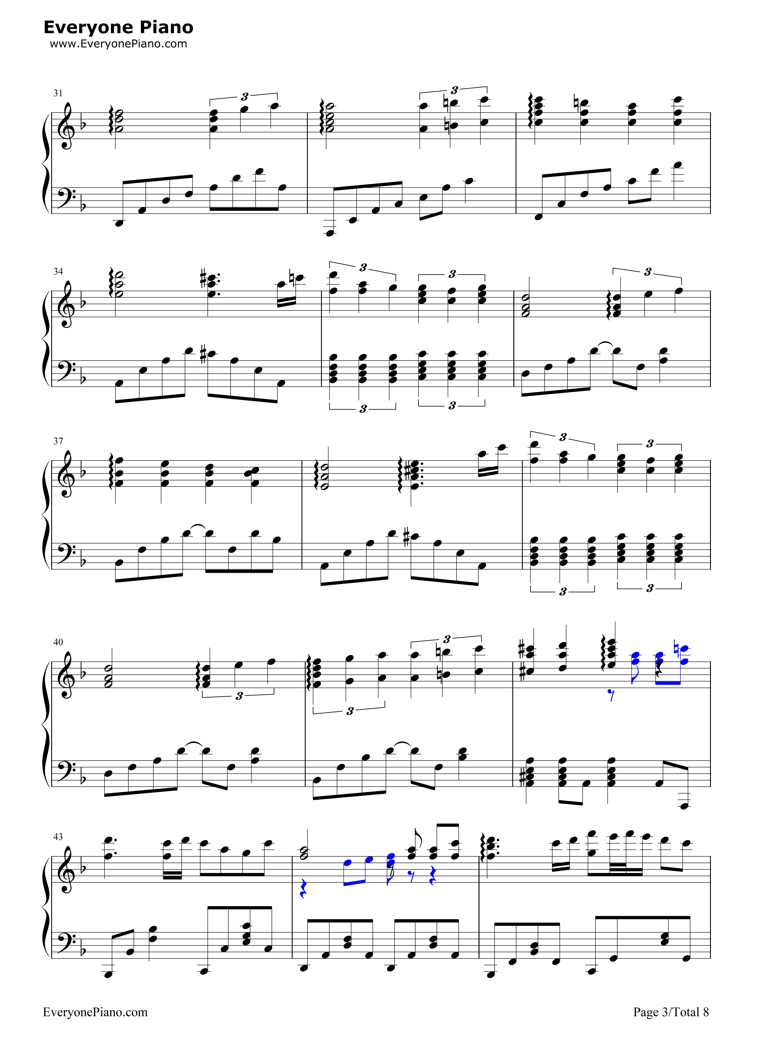 神々が恋した幻想郷钢琴谱_东方Project